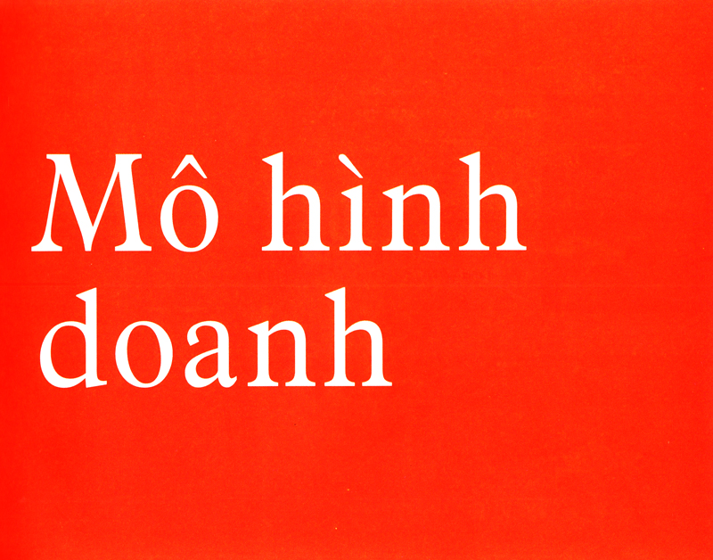 tạo lập mô hình kinh doanh (tái bản)