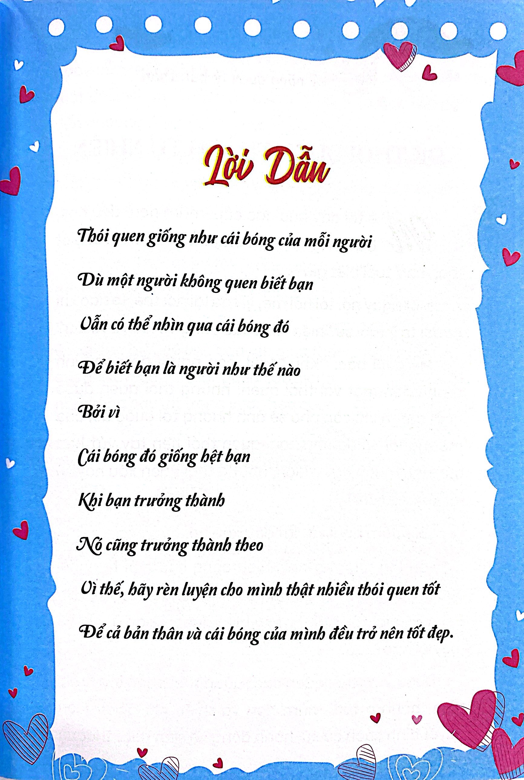 tạo lập thói quen tốt - kỹ năng quản lý bản thân