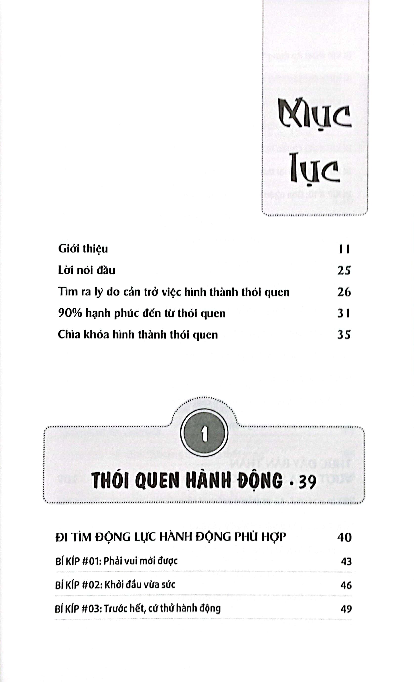 tạo thói quen nhỏ dựng cuộc đời lớn