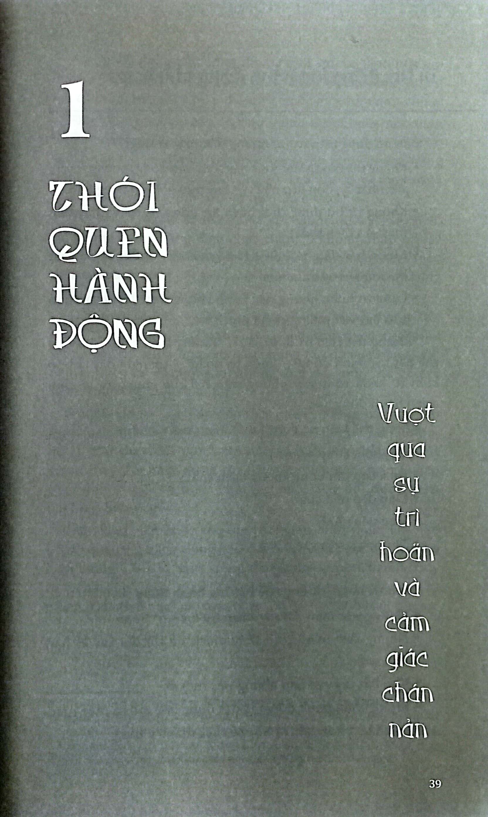tạo thói quen nhỏ dựng cuộc đời lớn