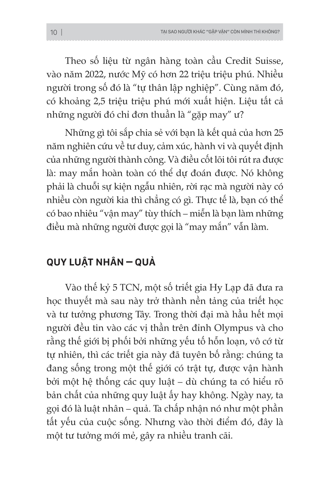 Tao Van - Dung Cho Thoi - Cac Quy Luat Giup Chu Doanh Nghiep SME Tu Tao May Man, Nam Bat Co Hoi Va But Pha