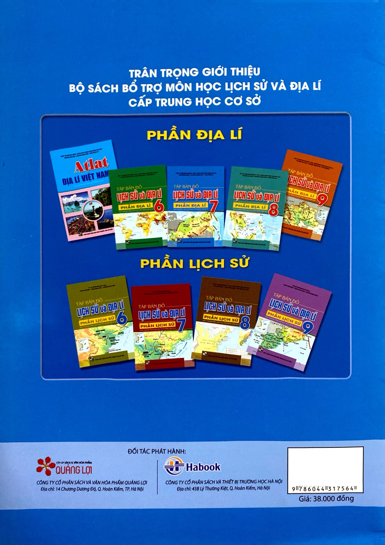tập bản đồ lịch sử và địa lí 7 - phần địa lí (theo chương trình giáo dục phổ thông 2018)