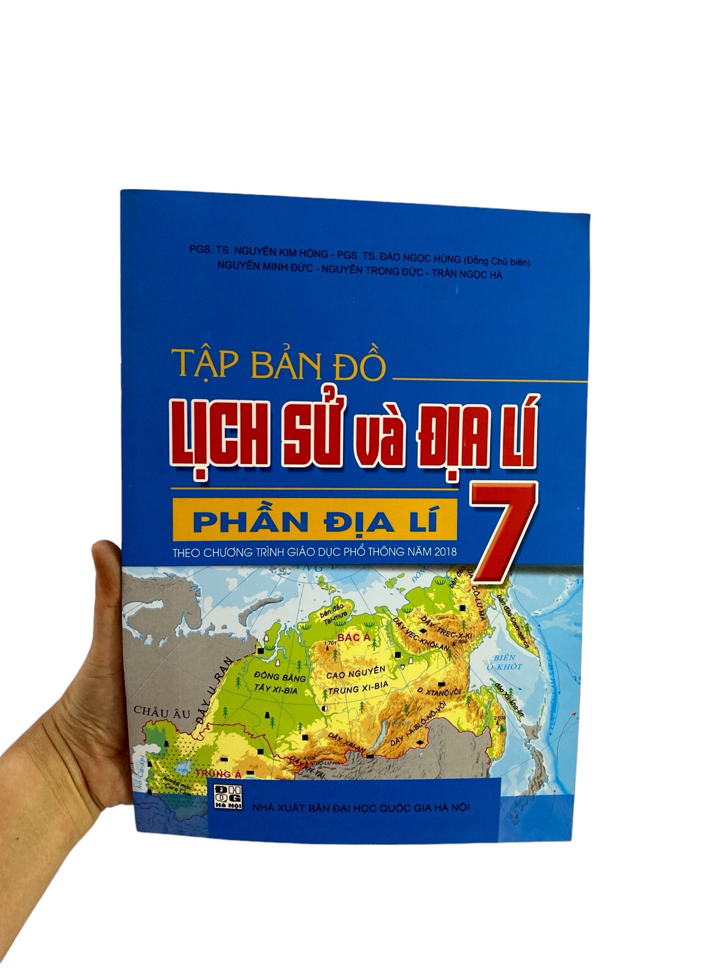 tập bản đồ lịch sử và địa lí 7 - phần địa lí (theo chương trình giáo dục phổ thông 2018)