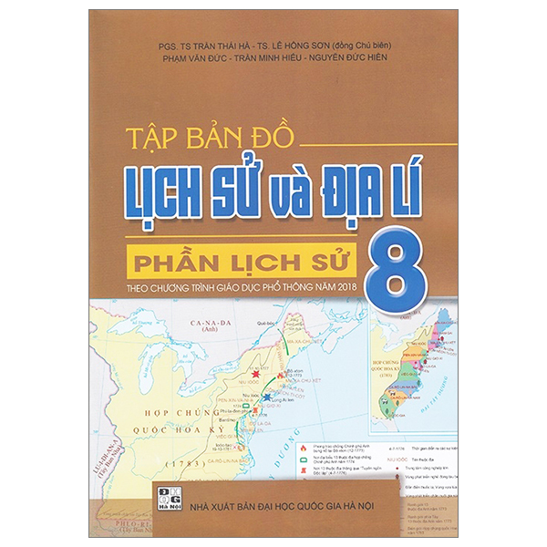 tập bản đồ lịch sử và địa lí 8 - phần lịch sử (theo chương trình giáo dục phổ thông 2018)