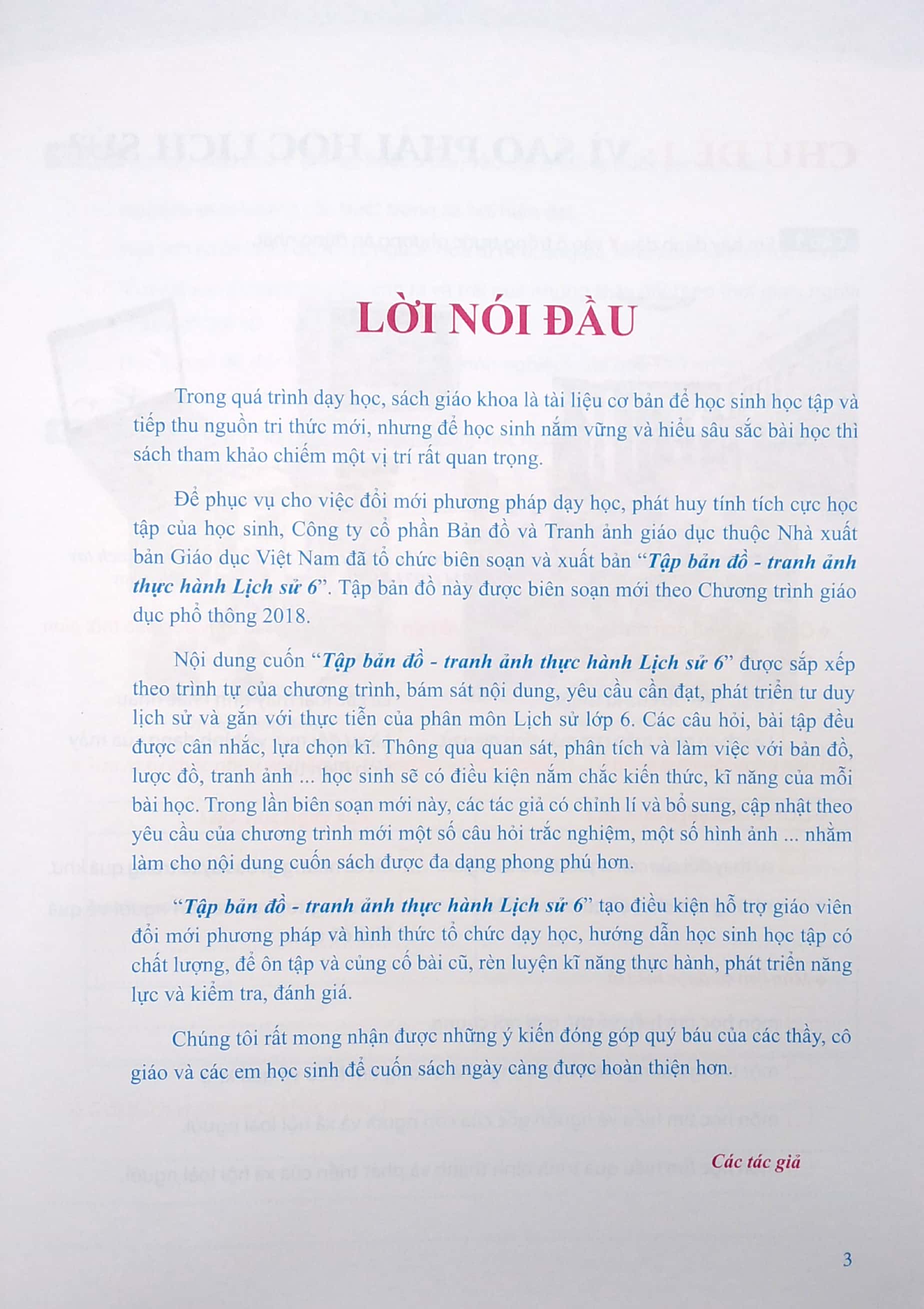 tập bản đồ - tranh ảnh thực hành lịch sử 6 (theo chương trình gdpt 2018)