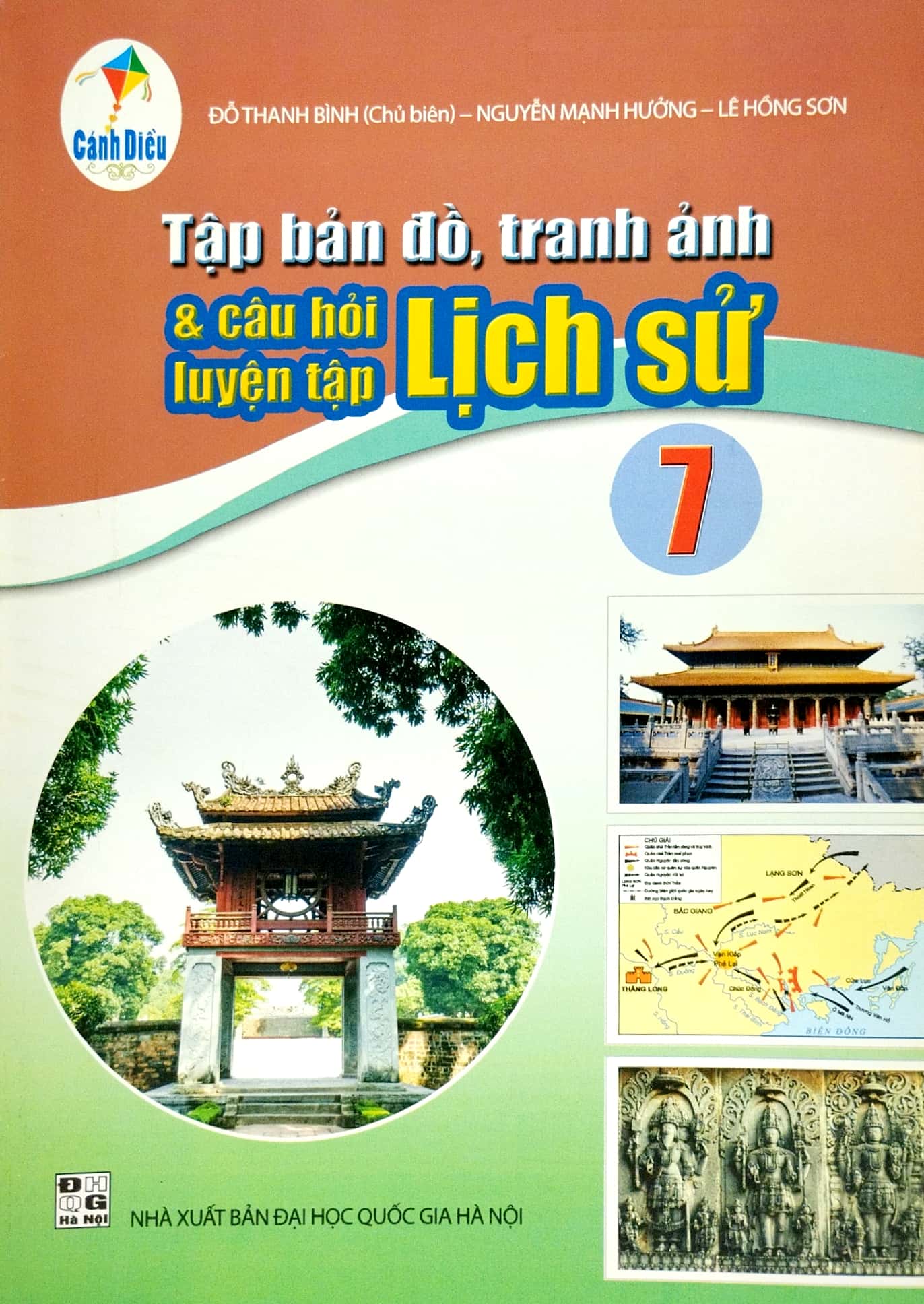 tập bản đồ, tranh ảnh và câu hỏi luyện tập lịch sử 7 (cánh diều)