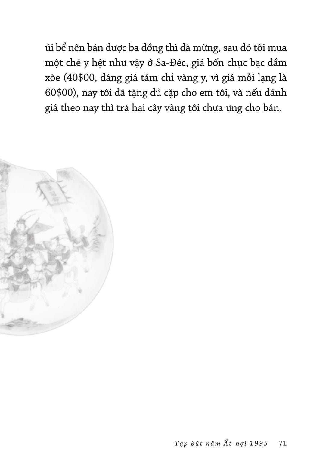 tạp bút năm ất hợi 1995: di cảo