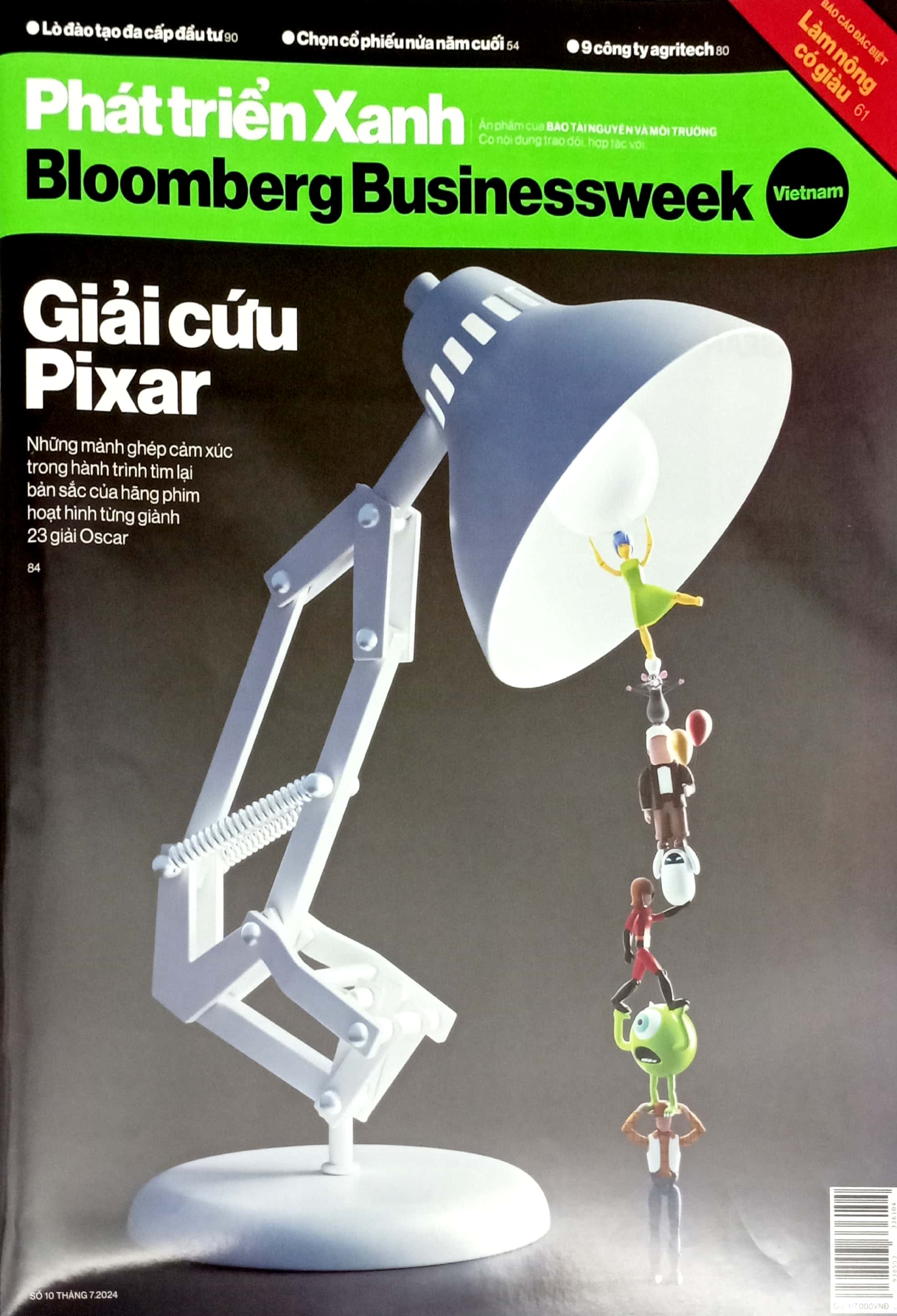 tạp chí blooberg businessweek việt nam - số tháng 7/2024 - giải cứu pixar