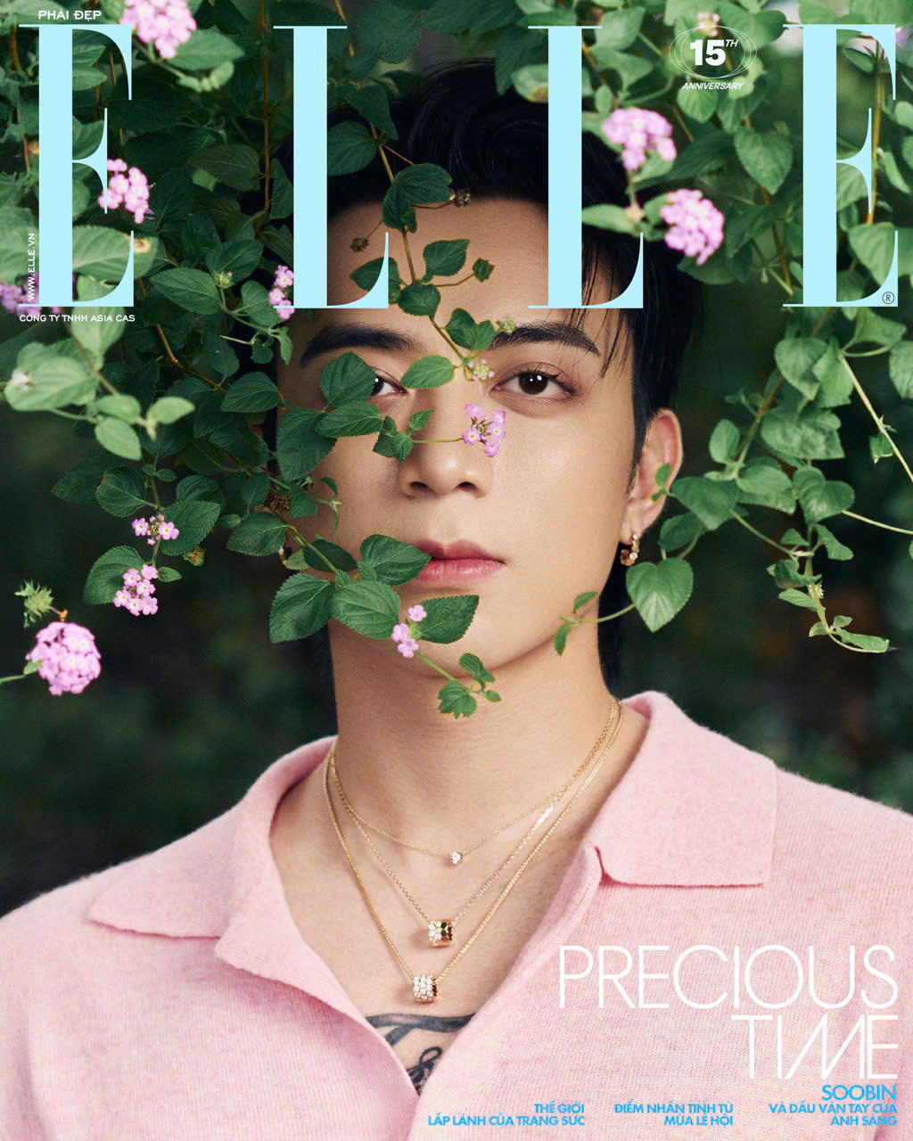 Tạp Chí Phái Đẹp Elle Tháng 12/2025 - Precious Time - Bìa Soobin