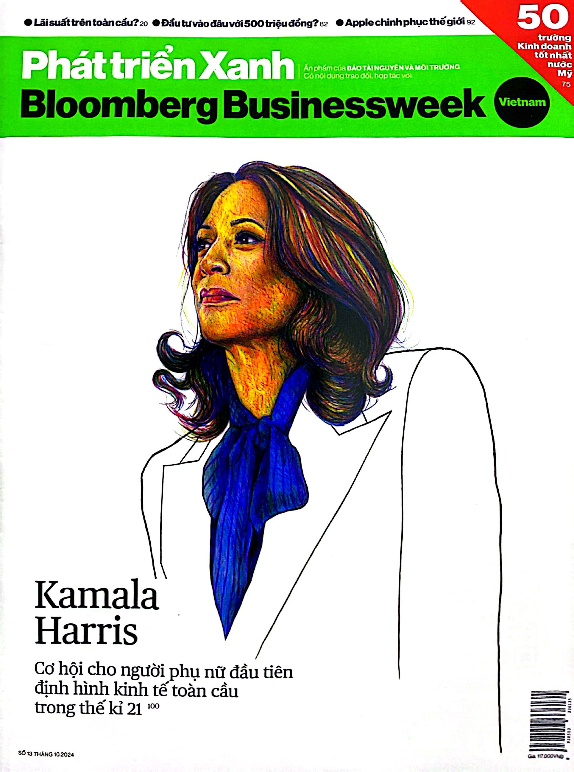 tạp chí phát triển xanh bloomberg businessweek việt nam - số tháng 10/2024 - đánh dấu hành trình một năm ra mắt tại việt nam