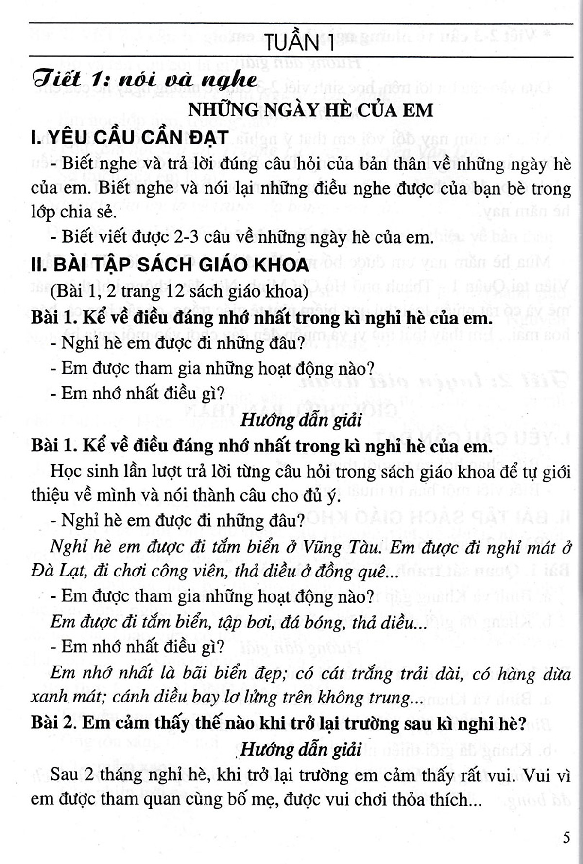 tập làm văn 2 (bám sát sgk kết nối tri thức với cuộc sống)