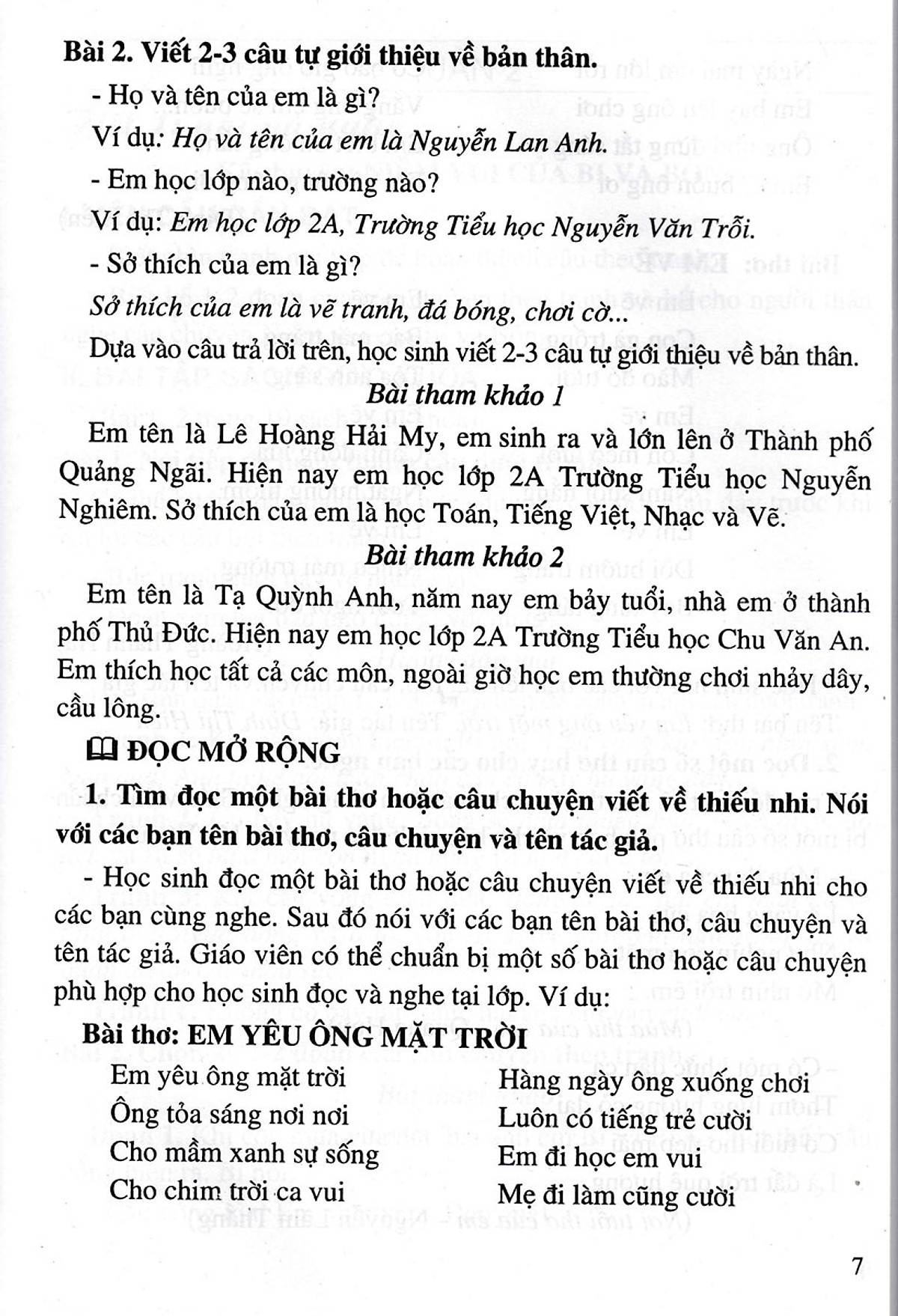tập làm văn 2 (bám sát sgk kết nối tri thức với cuộc sống)