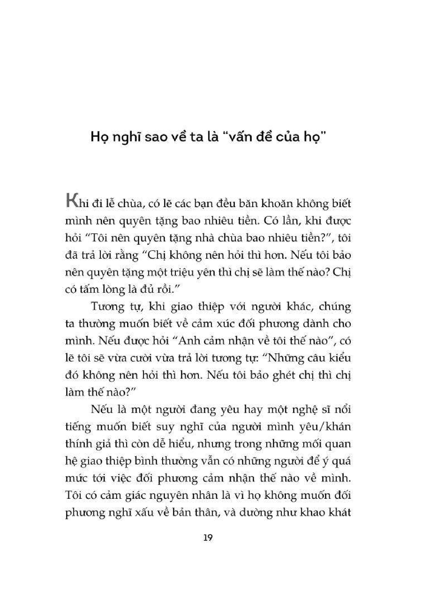 tập ngó lơ - đường đến tâm an