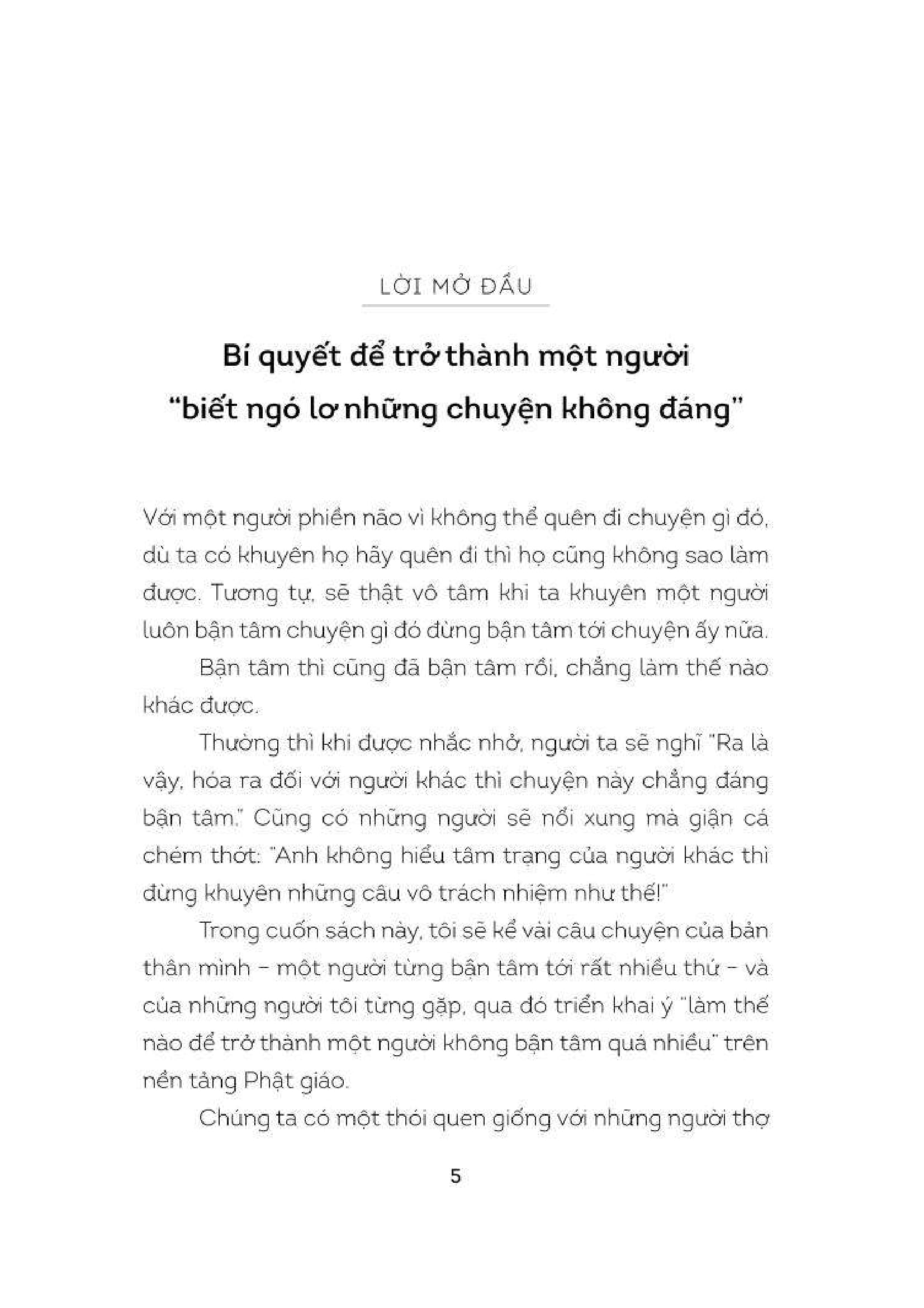 tập ngó lơ - đường đến tâm an