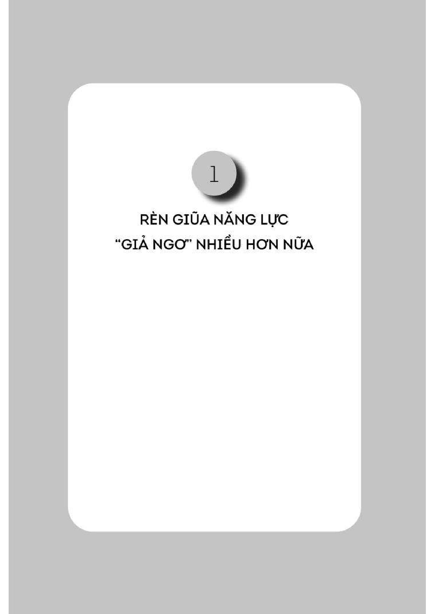 tập ngó lơ - đường đến tâm an