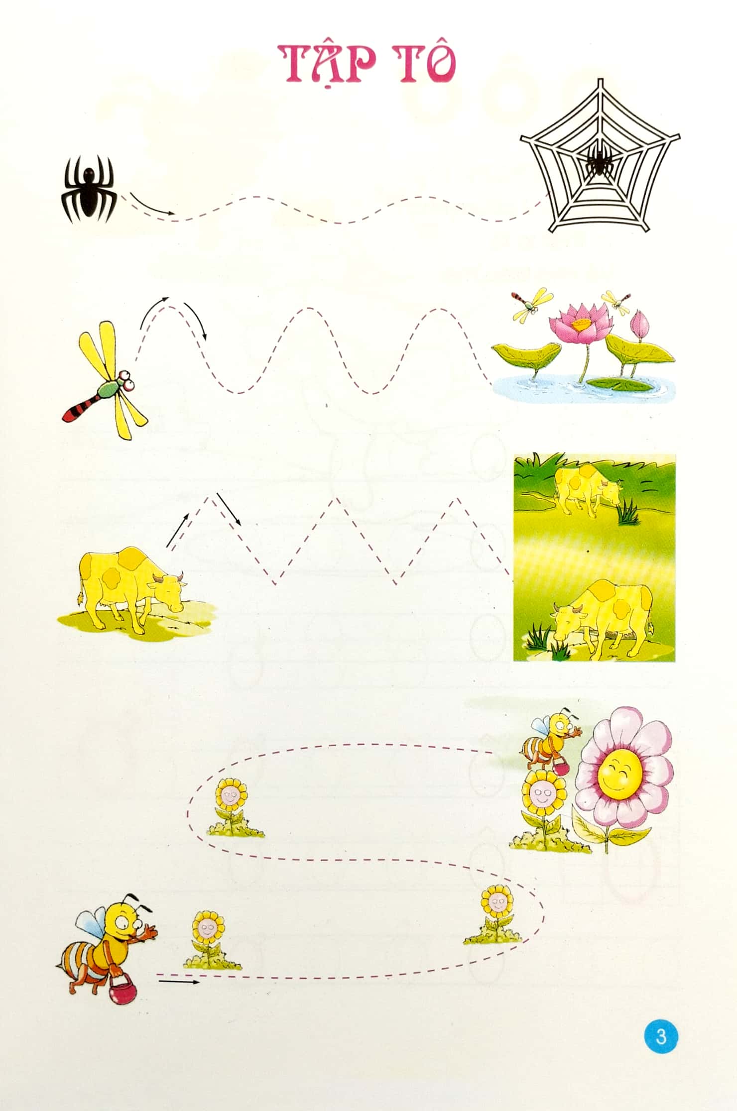 tập tô 1 - dành cho bé 4 - 5 tuổi