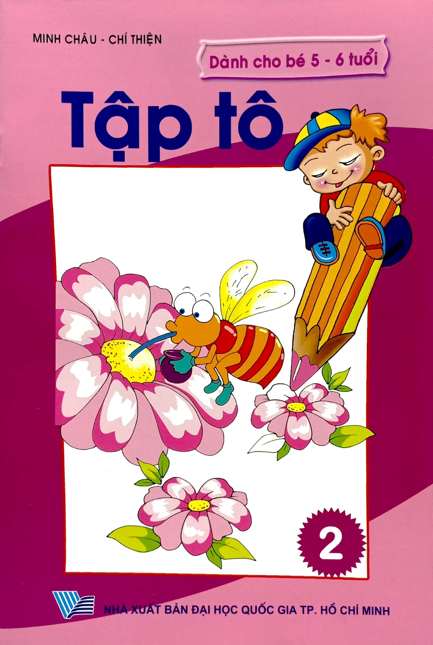 tập tô 2 - dành cho bé 5 - 6 tuổi