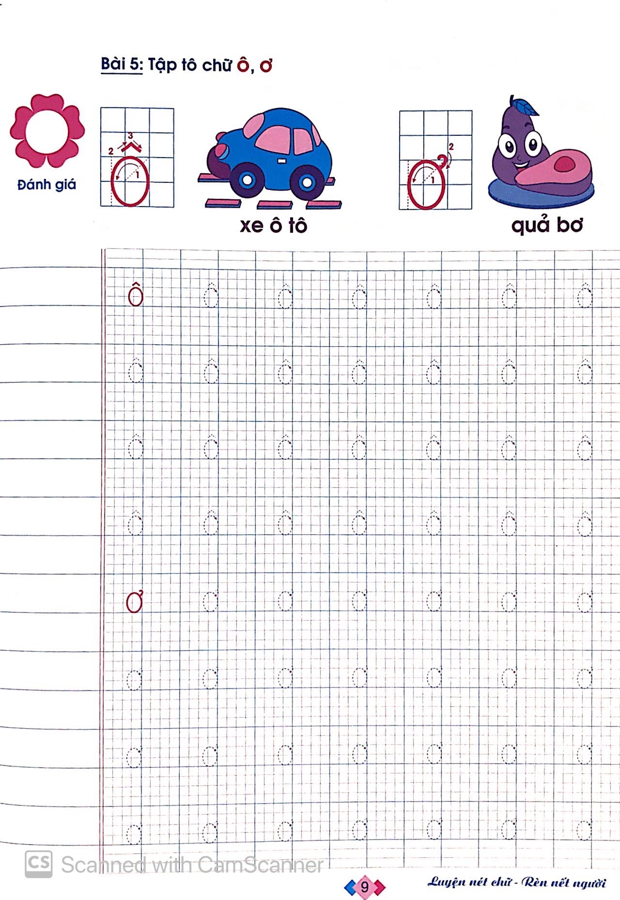 tập tô chữ - luyện viết theo mẫu chữ mới - tập 1 (tái bản 2024)