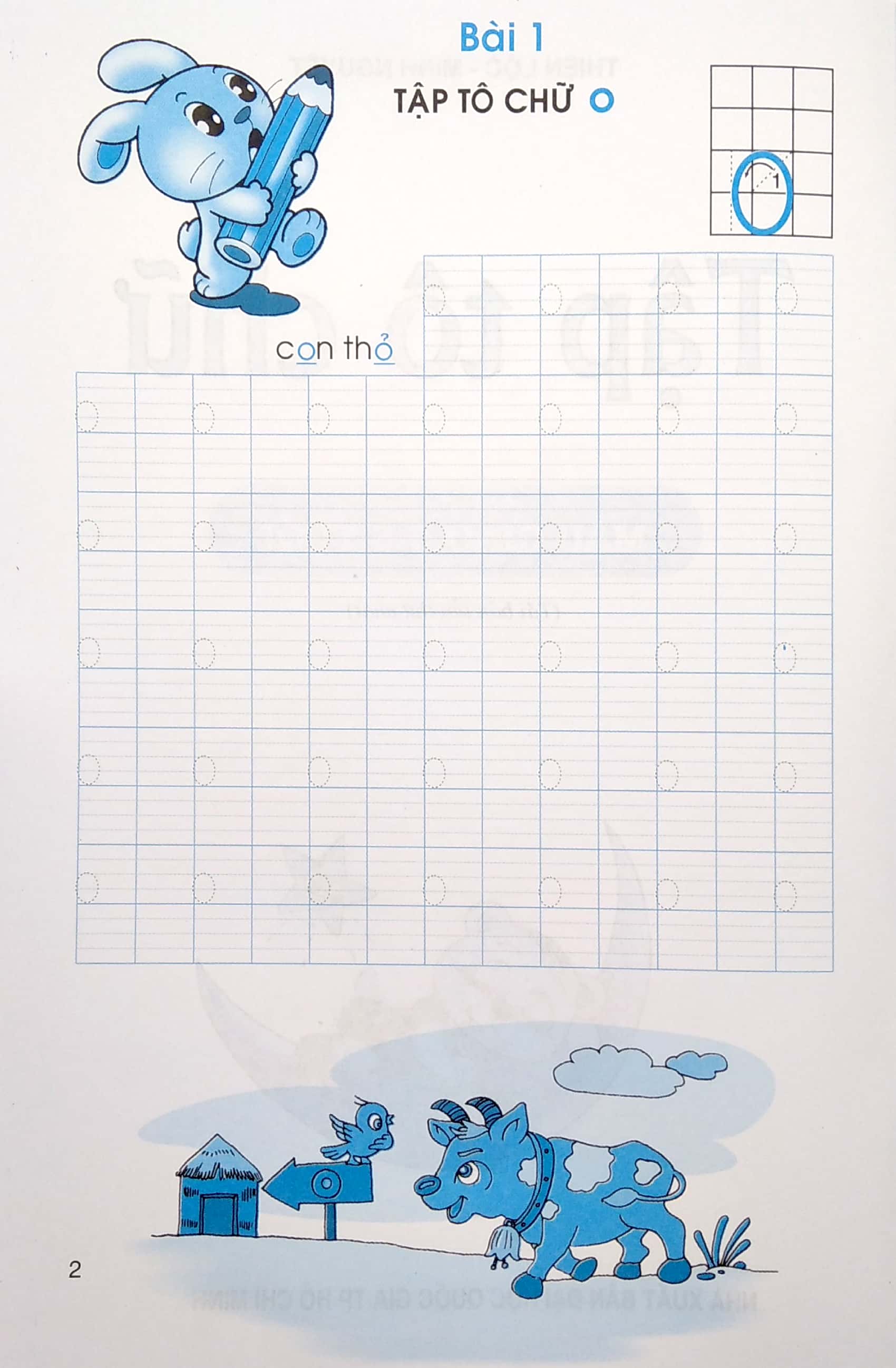 tập tô chữ mẫu giáo 5-6 tuổi