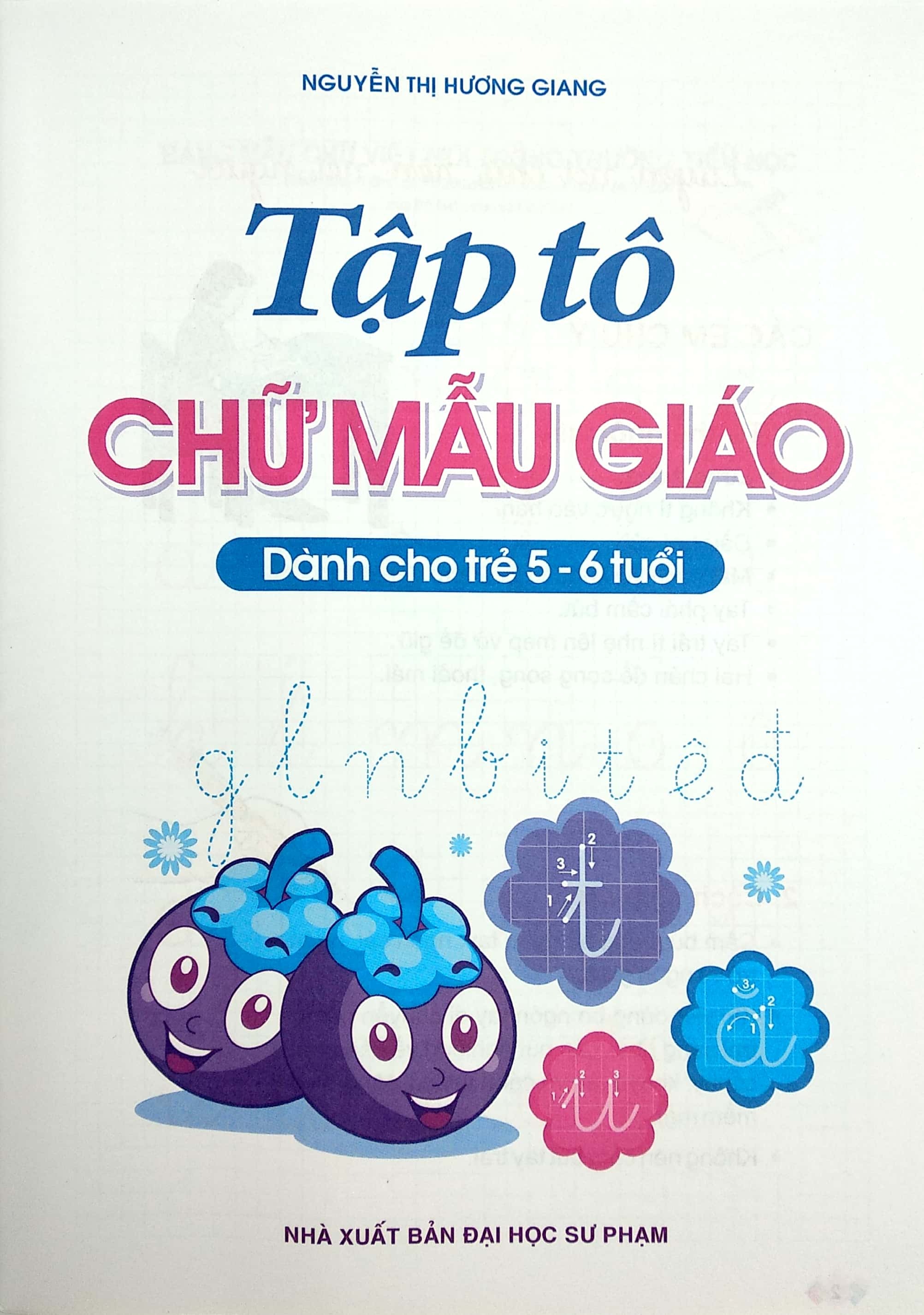 Tap To Chu Mau Giao - Danh Cho Tre 5-6 Tuoi (Tai Ban 2025)