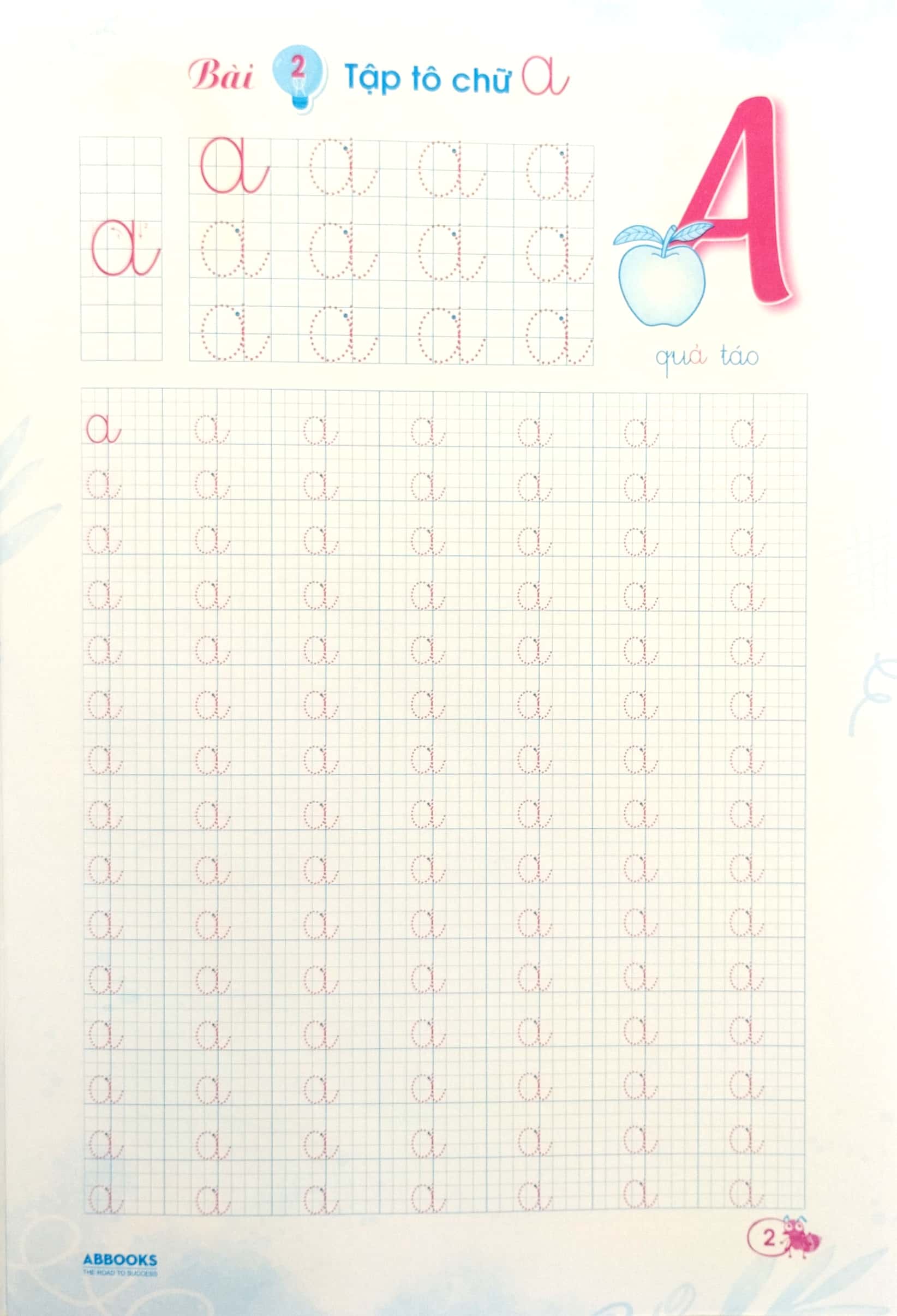 tập tô chữ thường dành cho 4-5 tuổi (tủ sách mầm non chăm học)