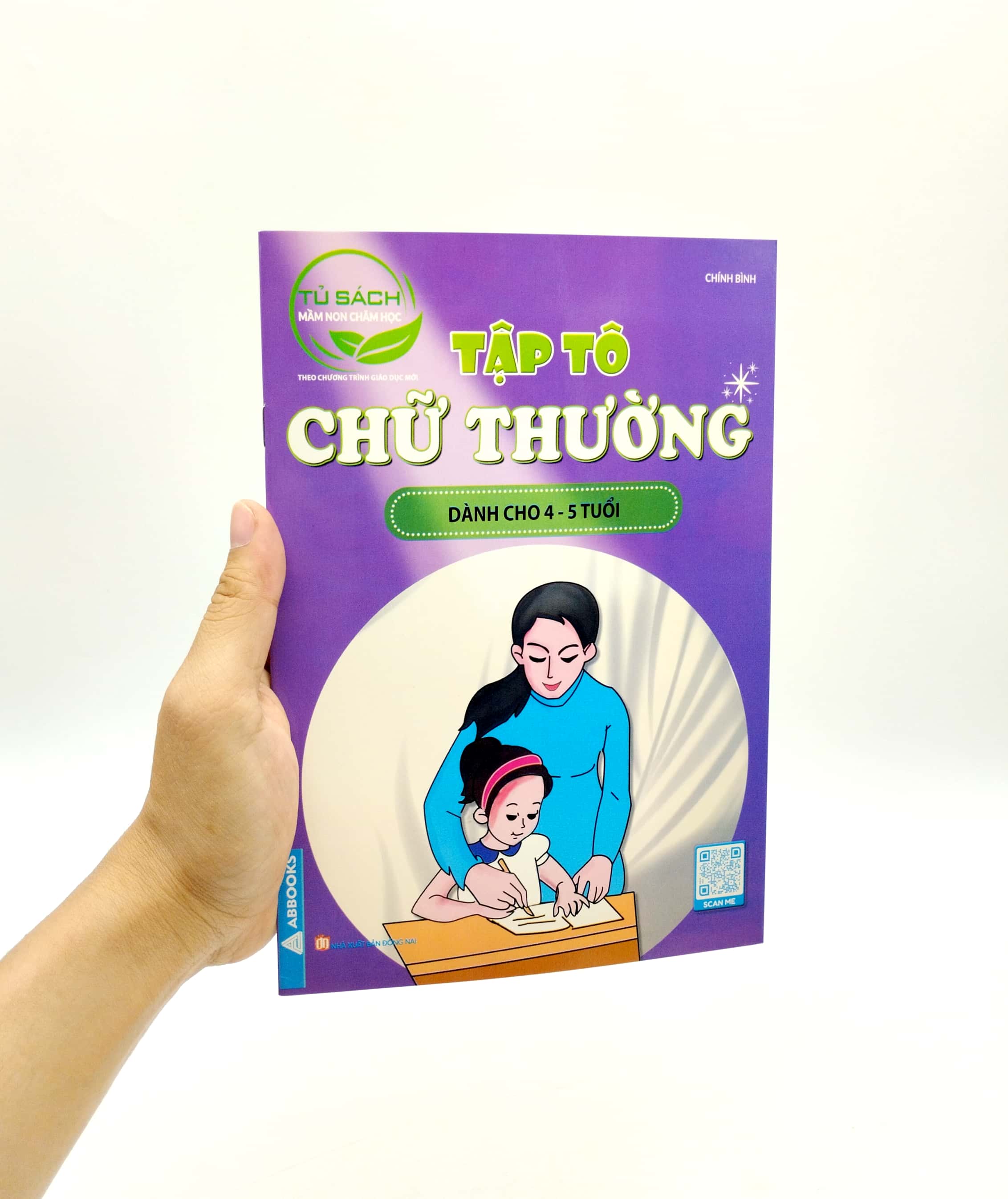 tập tô chữ thường dành cho 4-5 tuổi (tủ sách mầm non chăm học)