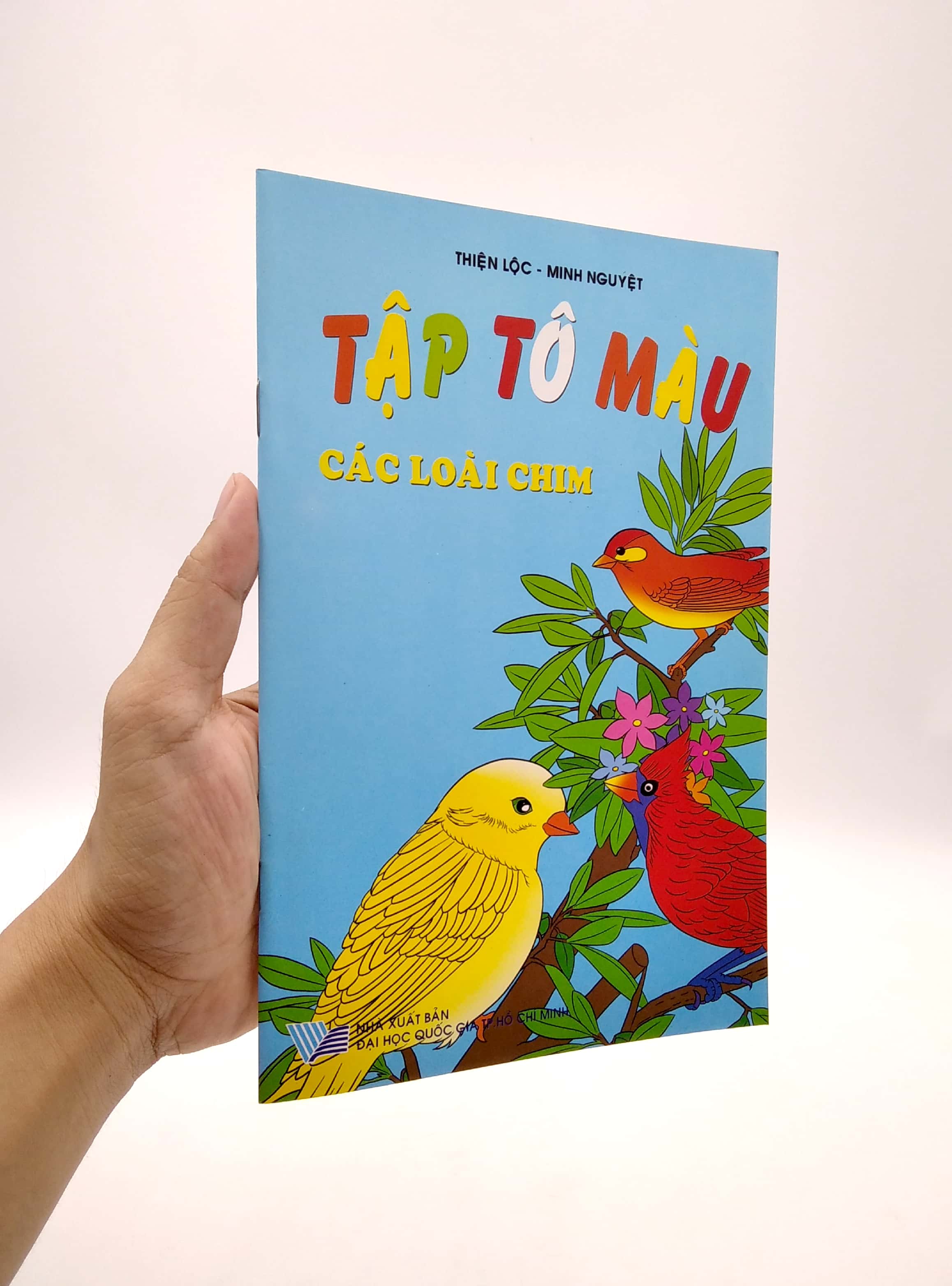 tập tô màu - các loài chim