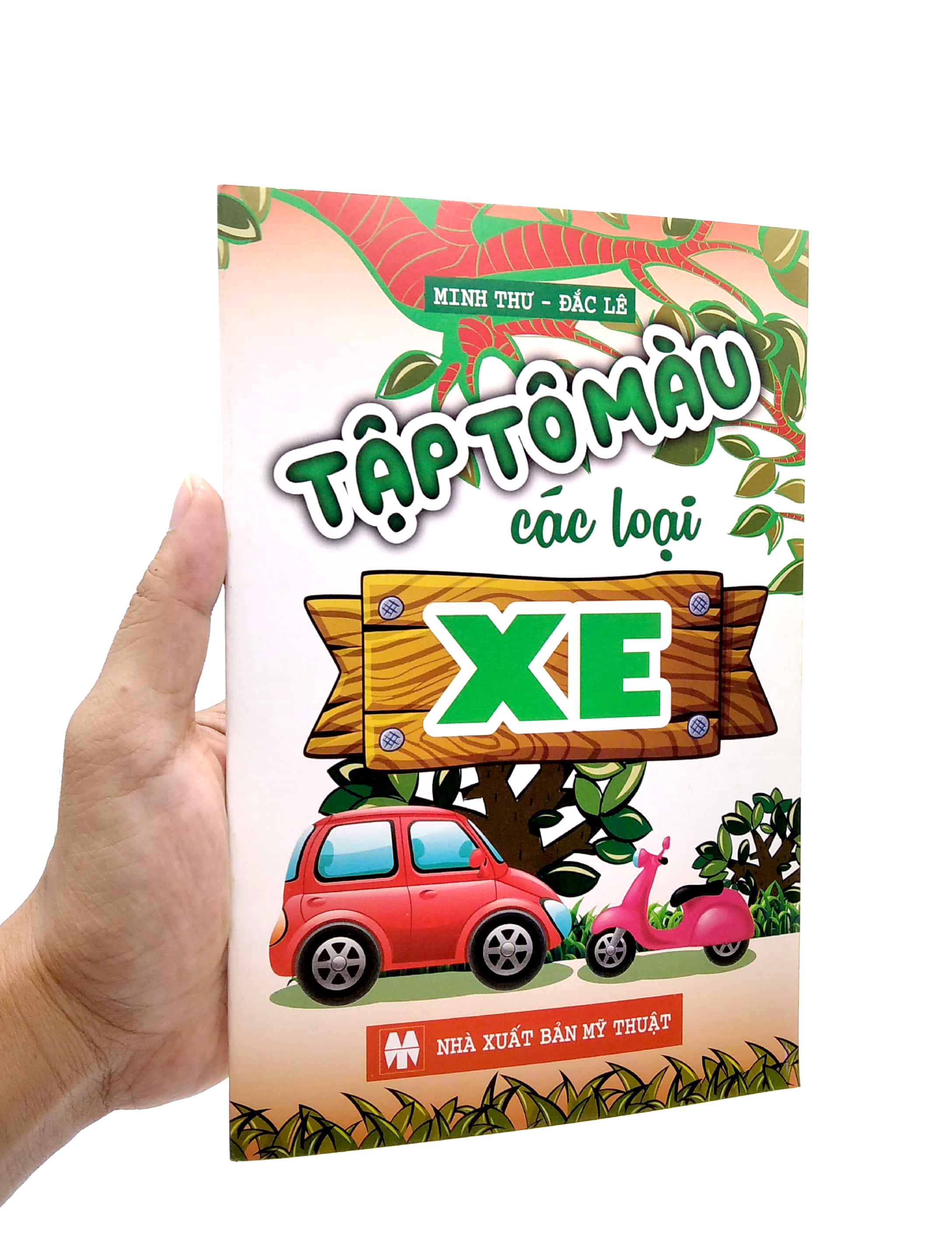 tập tô màu - các loại xe