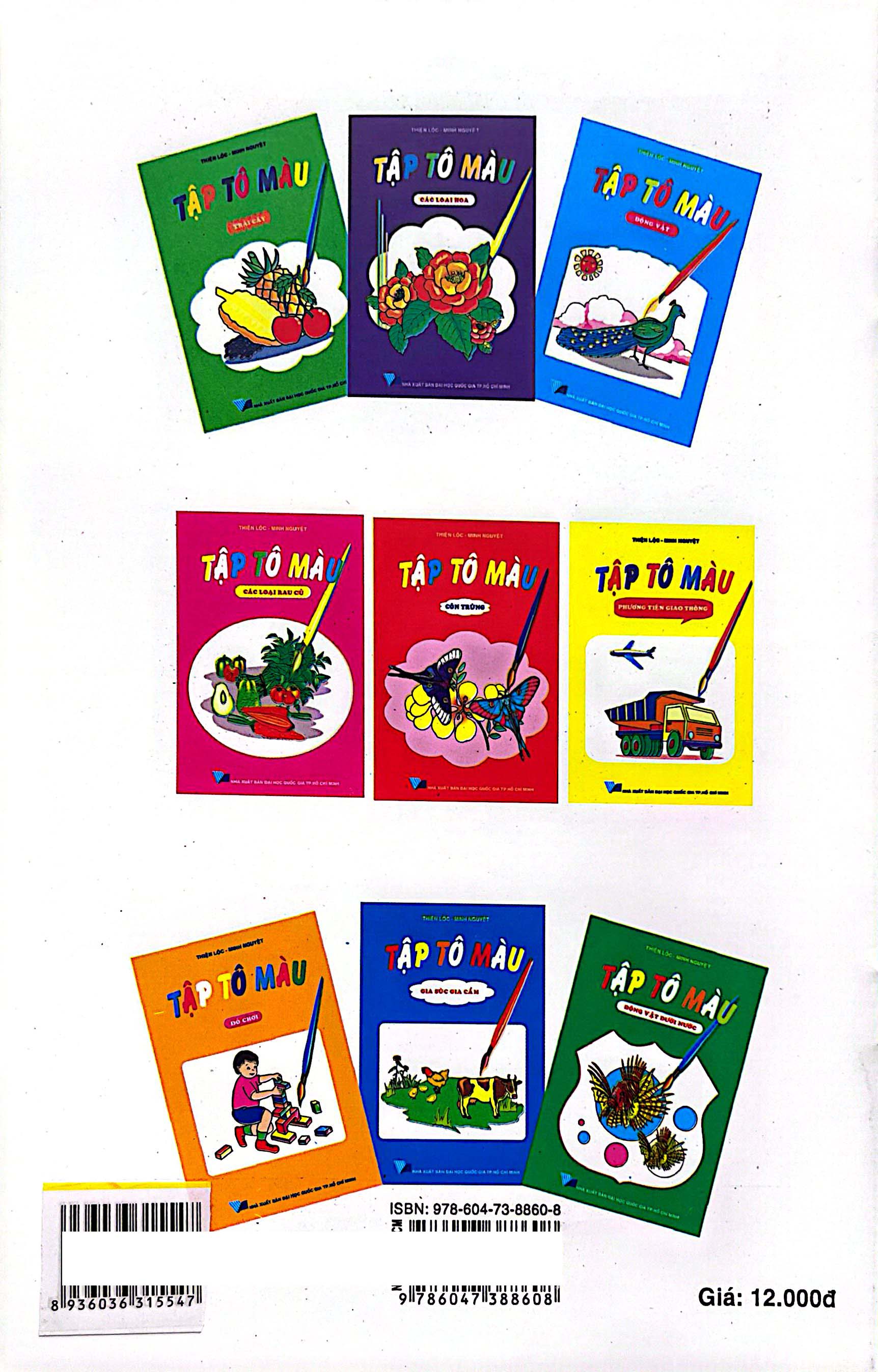 Tập Tô Màu - Đồ Chơi