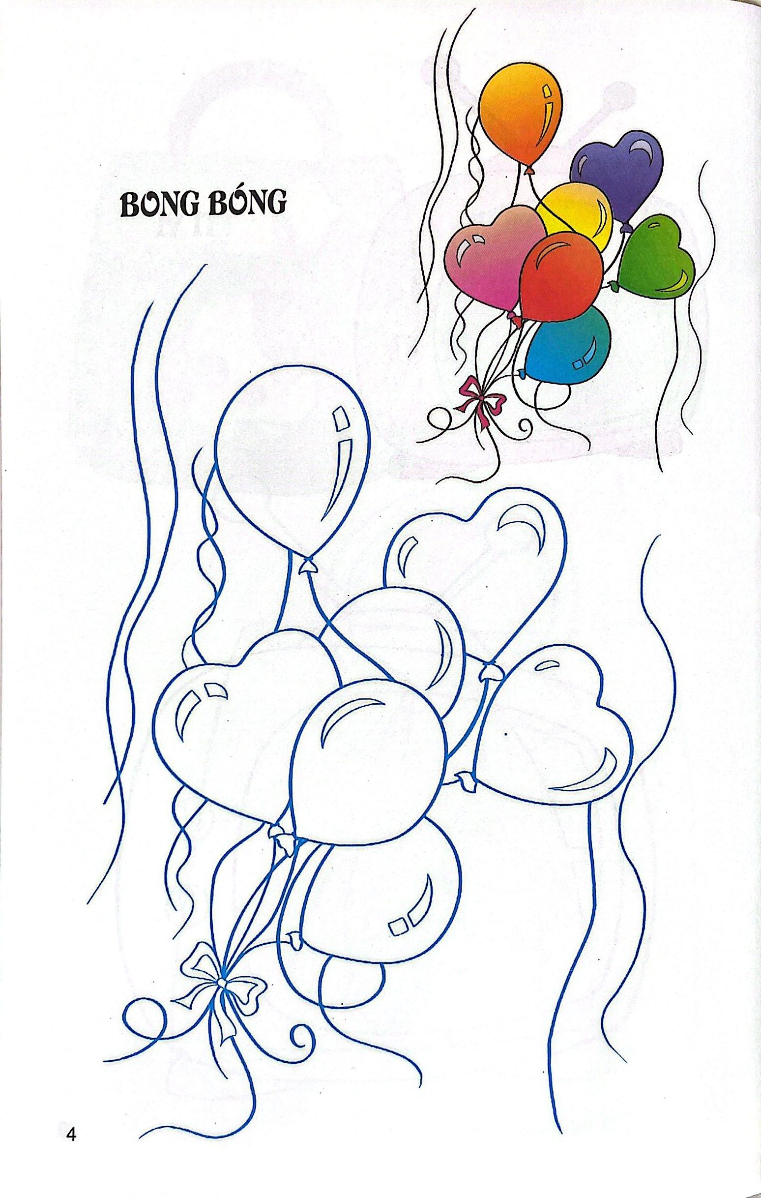 Tập Tô Màu - Đồ Vật