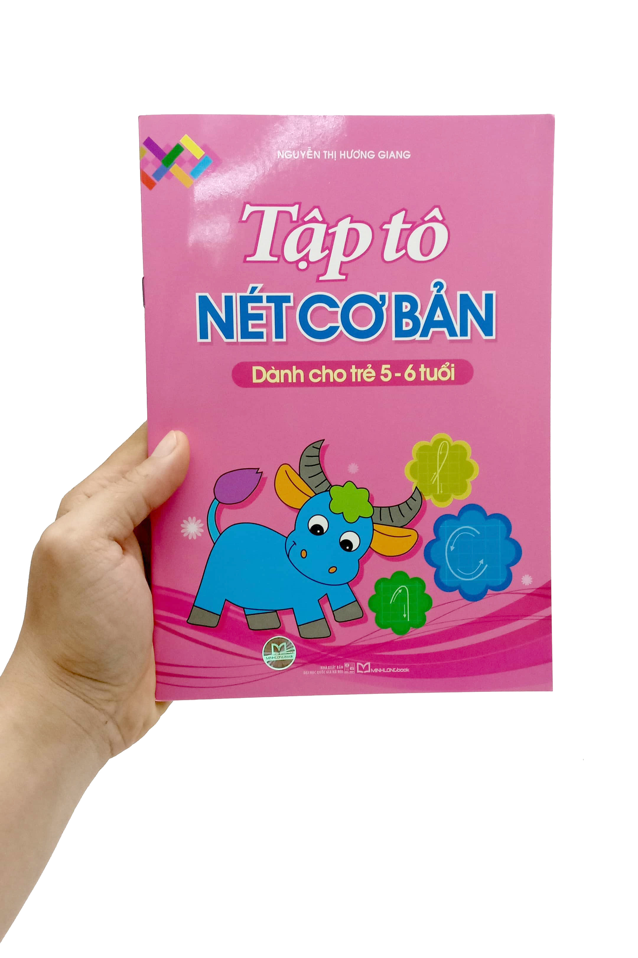 tập tô nét cơ bản - dành cho trẻ 5-6 tuổi (tái bản 2024)