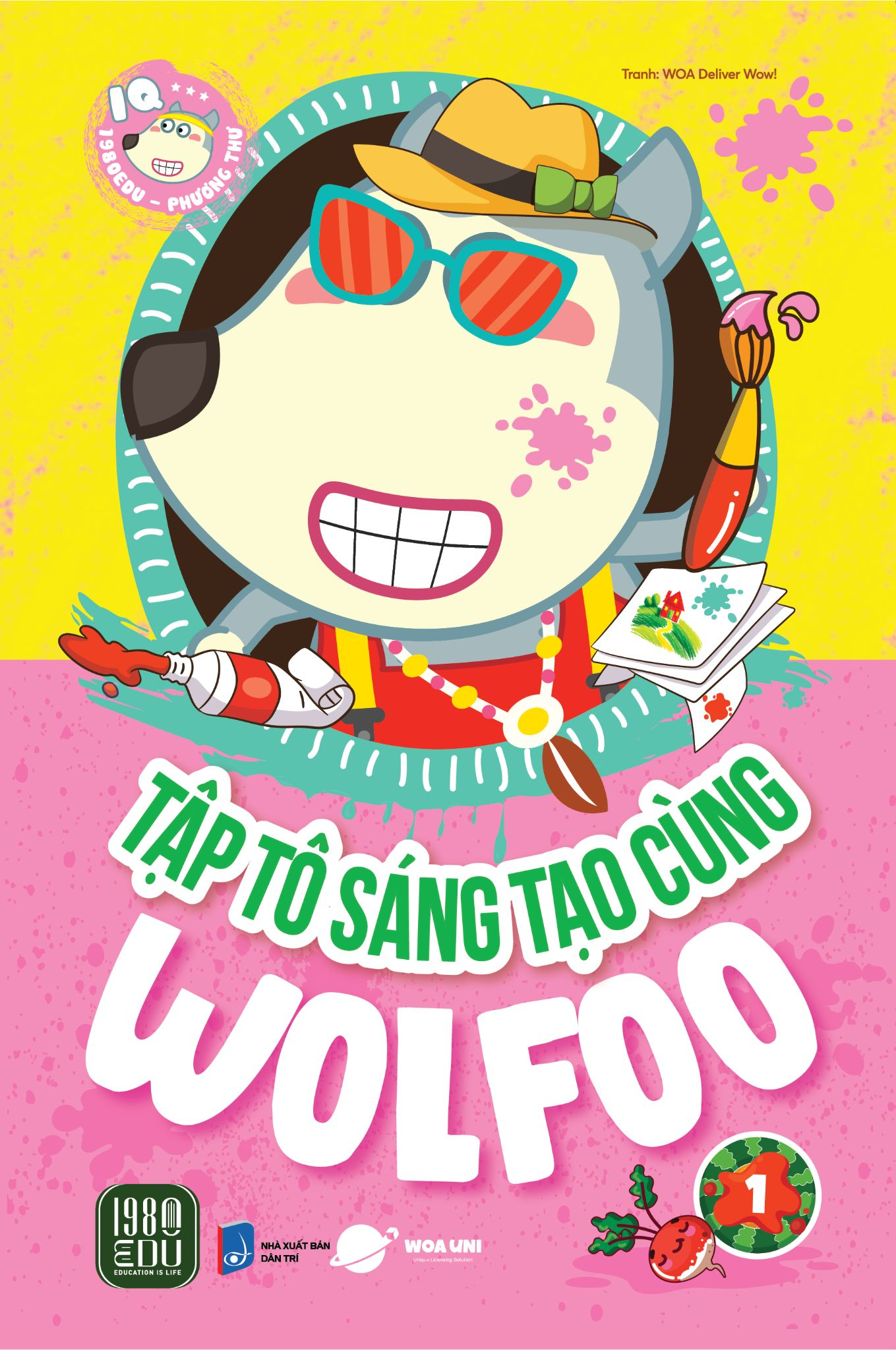 tập tô sáng tạo cùng wolfoo - tập 1