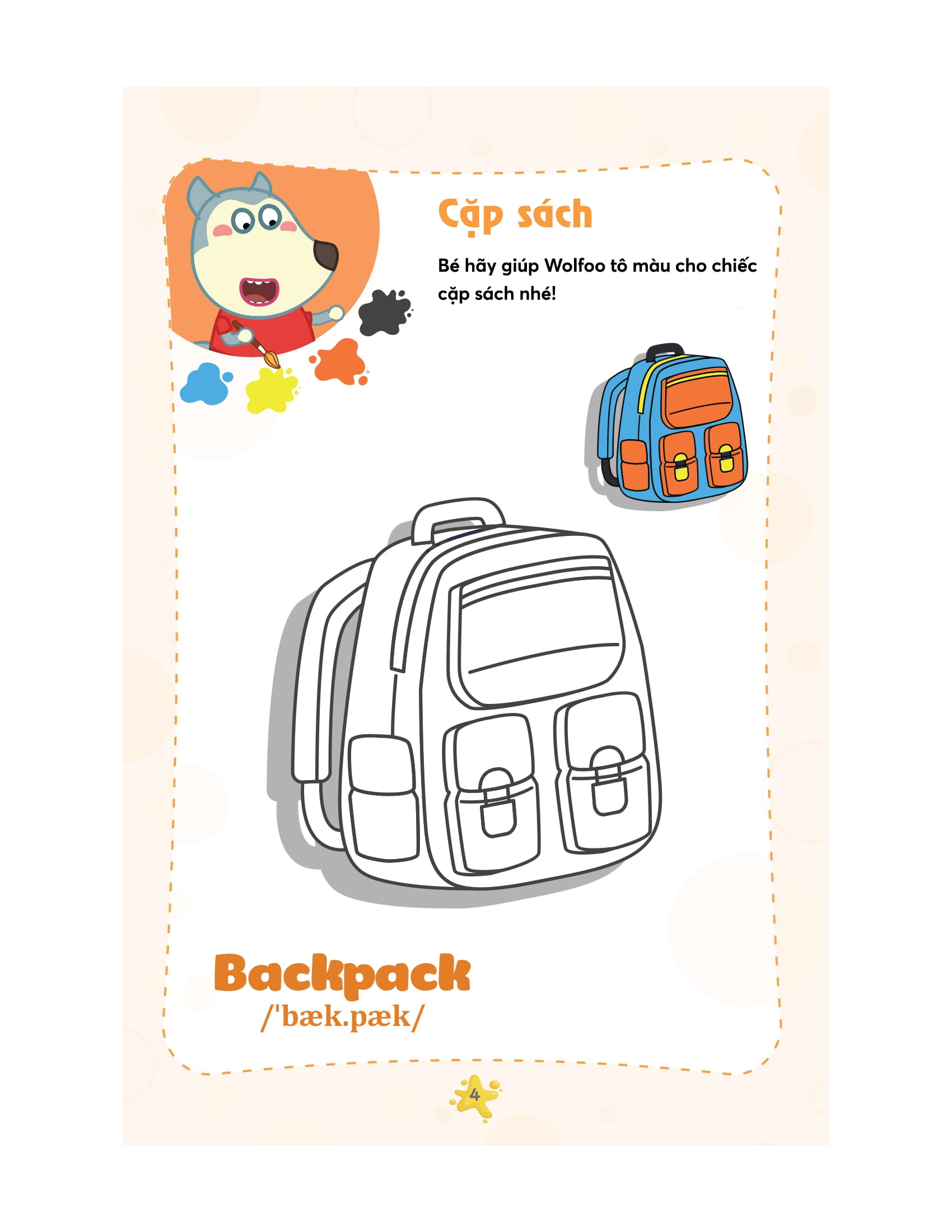 tập tô sáng tạo cùng wolfoo - tập 4