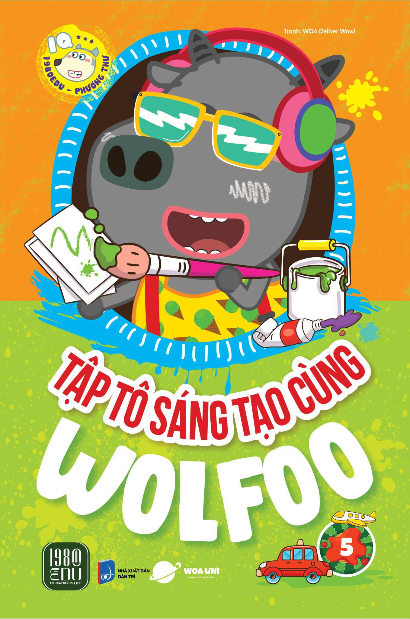 tập tô sáng tạo cùng wolfoo - tập 5