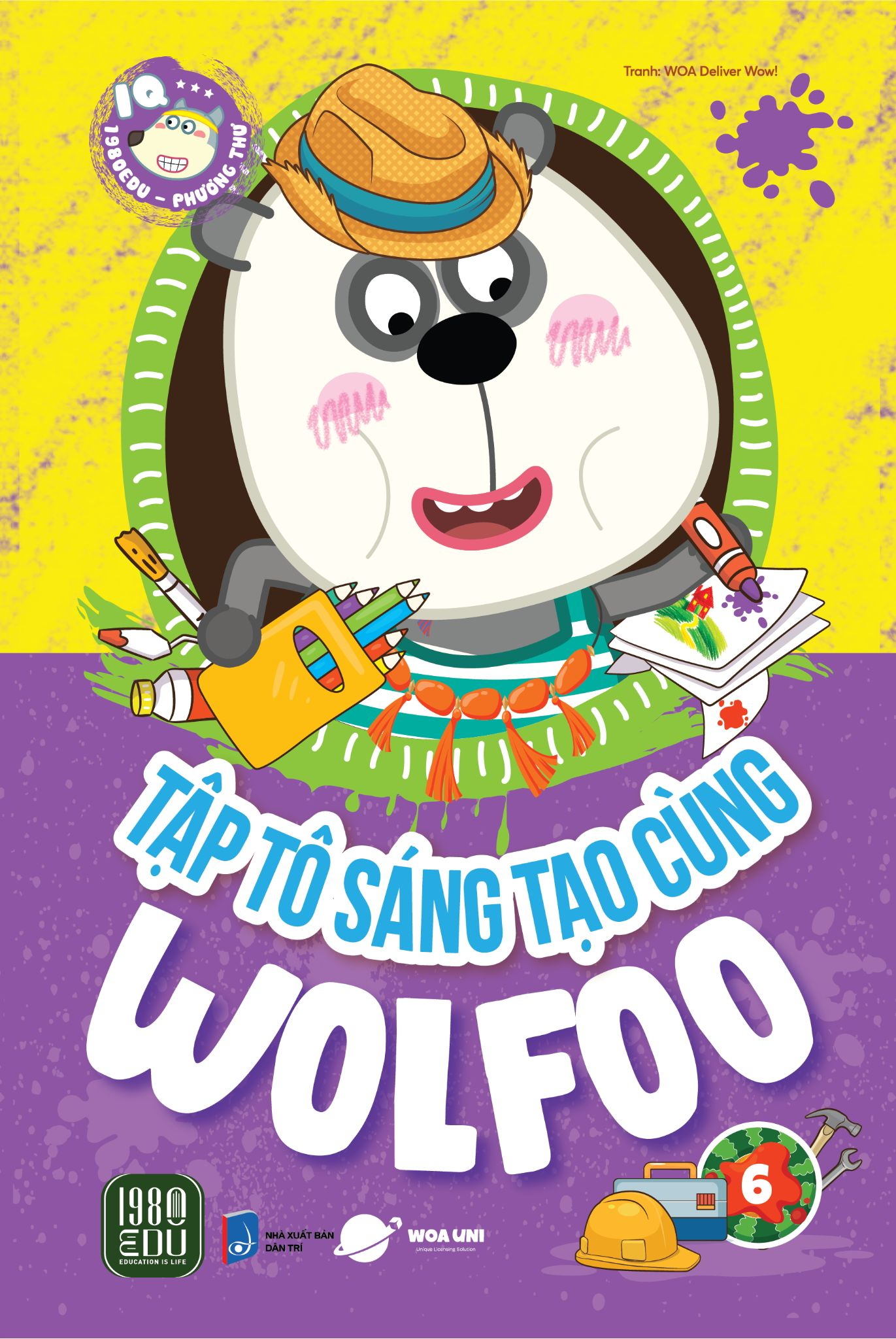 tập tô sáng tạo cùng wolfoo - tập 6