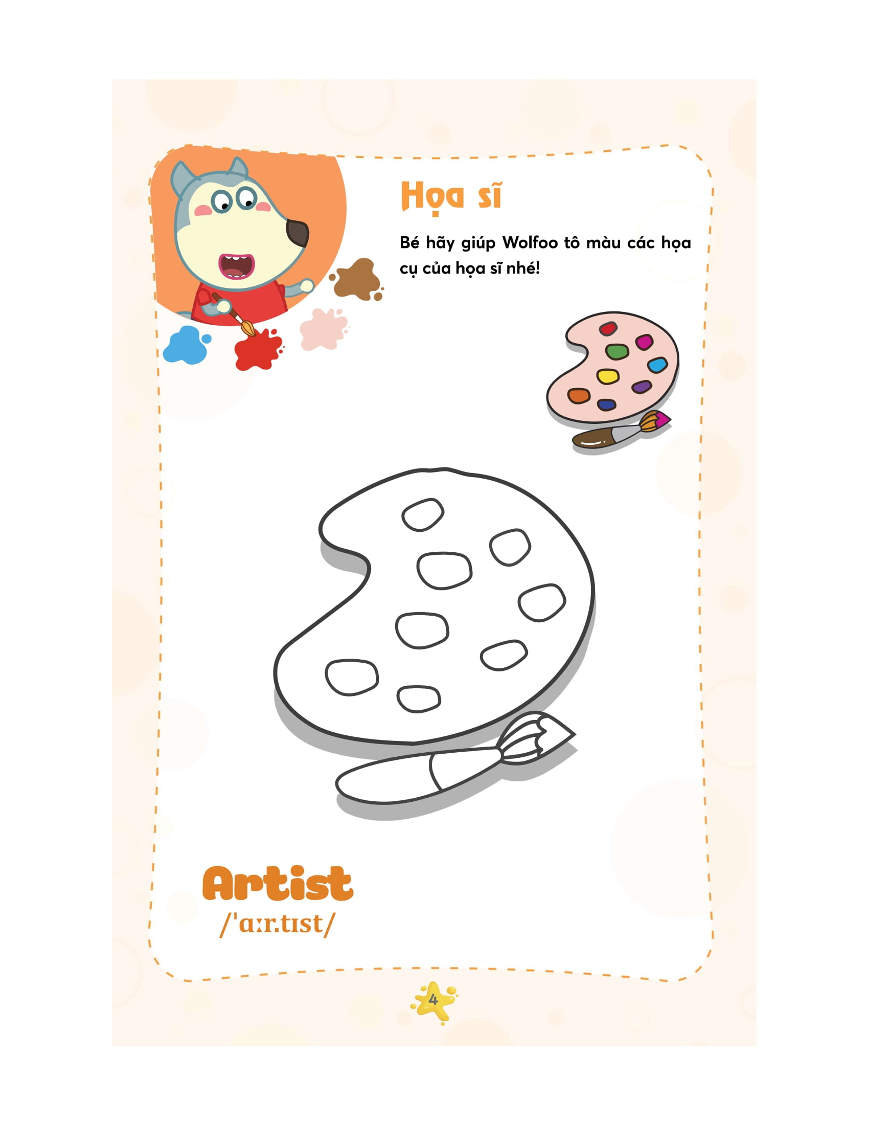 tập tô sáng tạo cùng wolfoo - tập 6