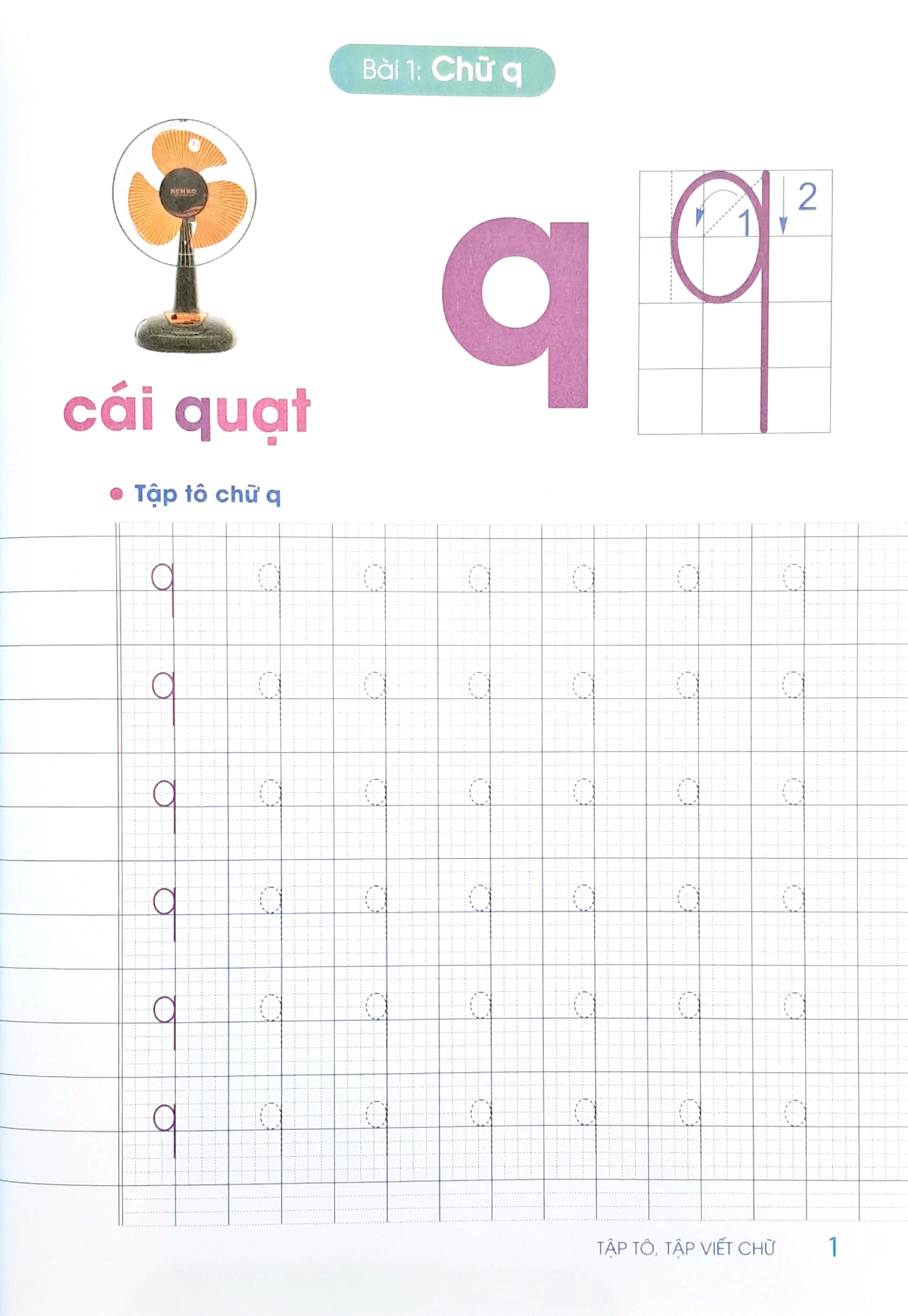 tập tô tập viết chữ - hành trang cho bé tự tin vào lớp 1 - quyển 2