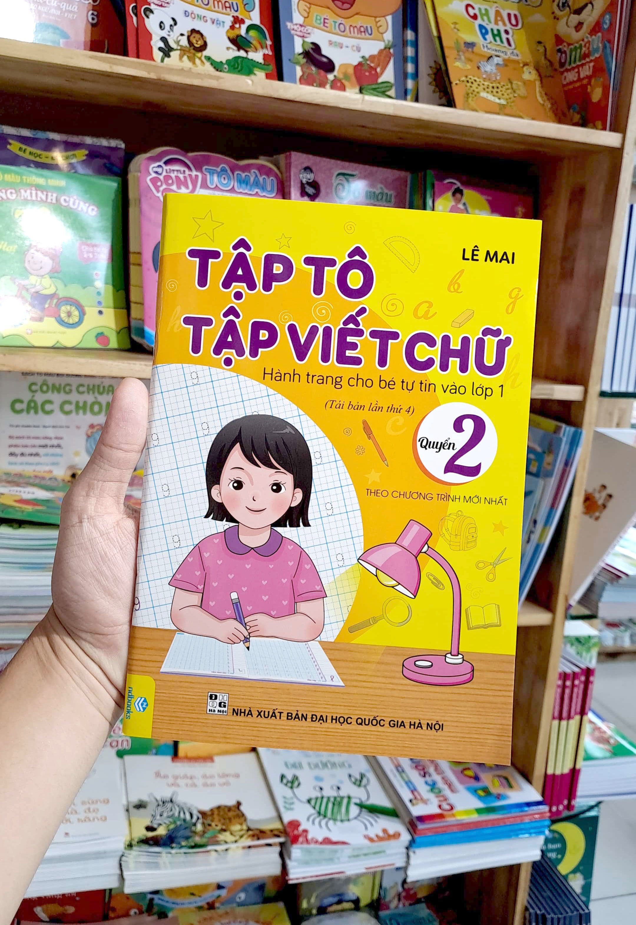 tập tô tập viết chữ - hành trang cho bé tự tin vào lớp 1 - quyển 2