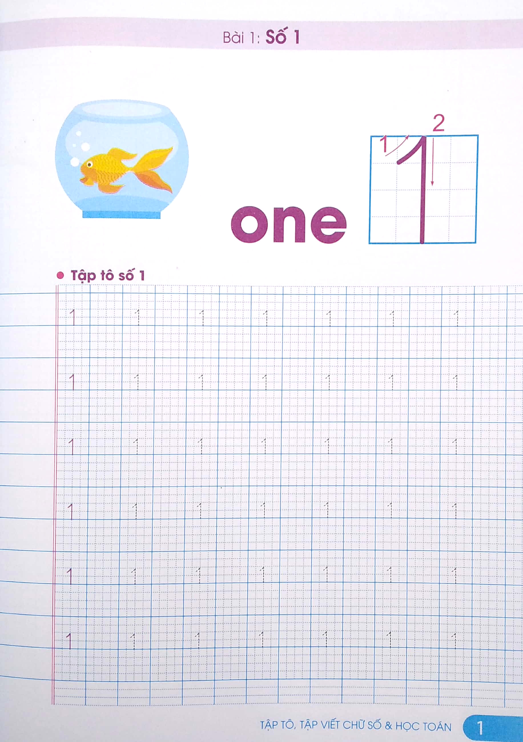 tập tô tập viết chữ số và học toán (tái bản 2023)