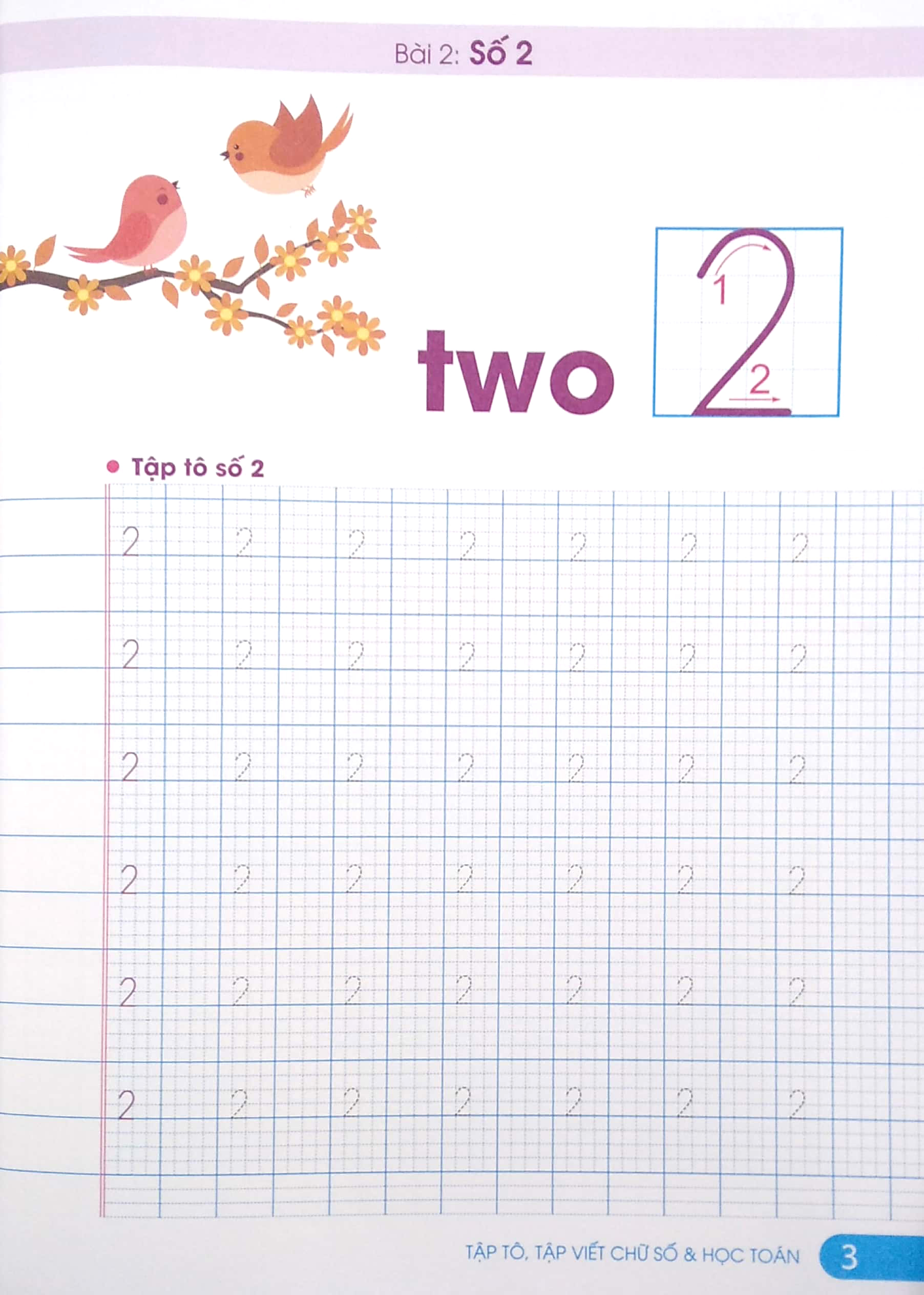 tập tô tập viết chữ số và học toán (tái bản 2023)