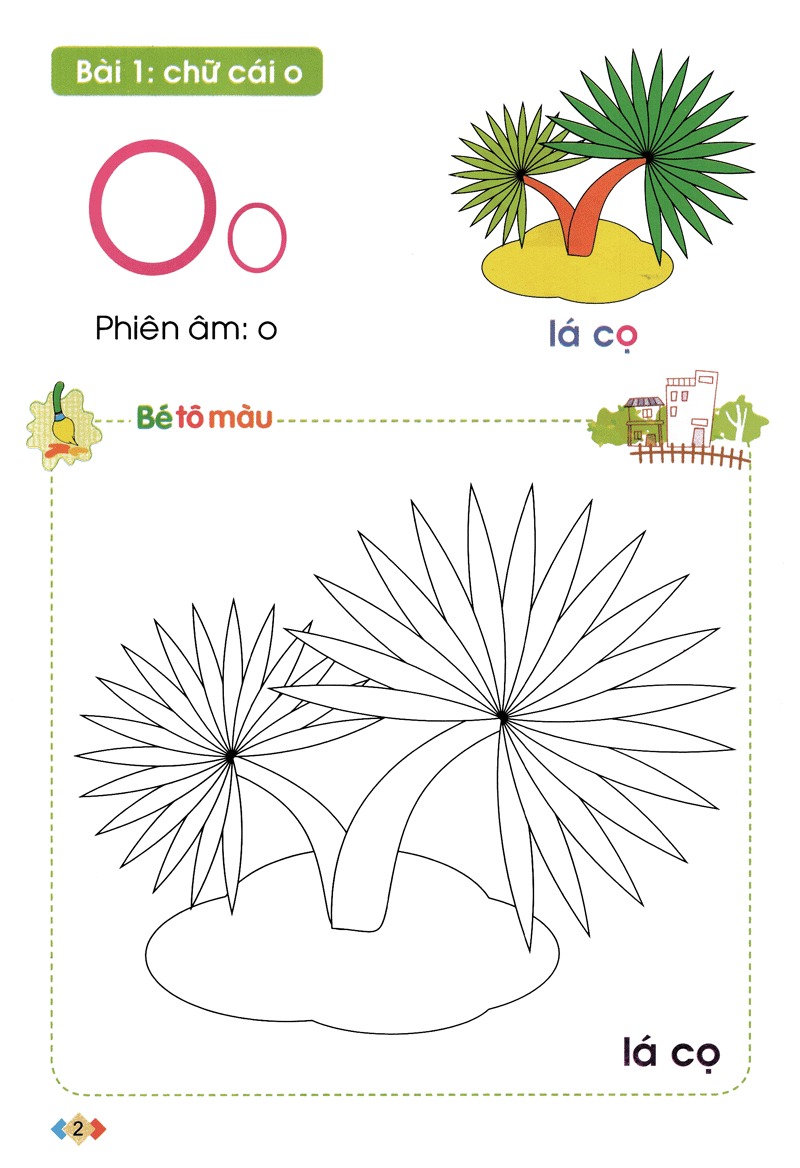 tập tô và làm quen với chữ cái - dành cho trẻ từ 5-6 tuổi - tập 1 (tái bản 2024)