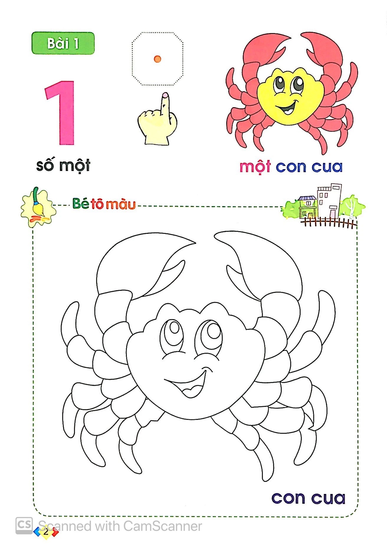 tập tô và làm quen với chữ số - dành cho trẻ 5-6 tuổi (tái bản 2024)