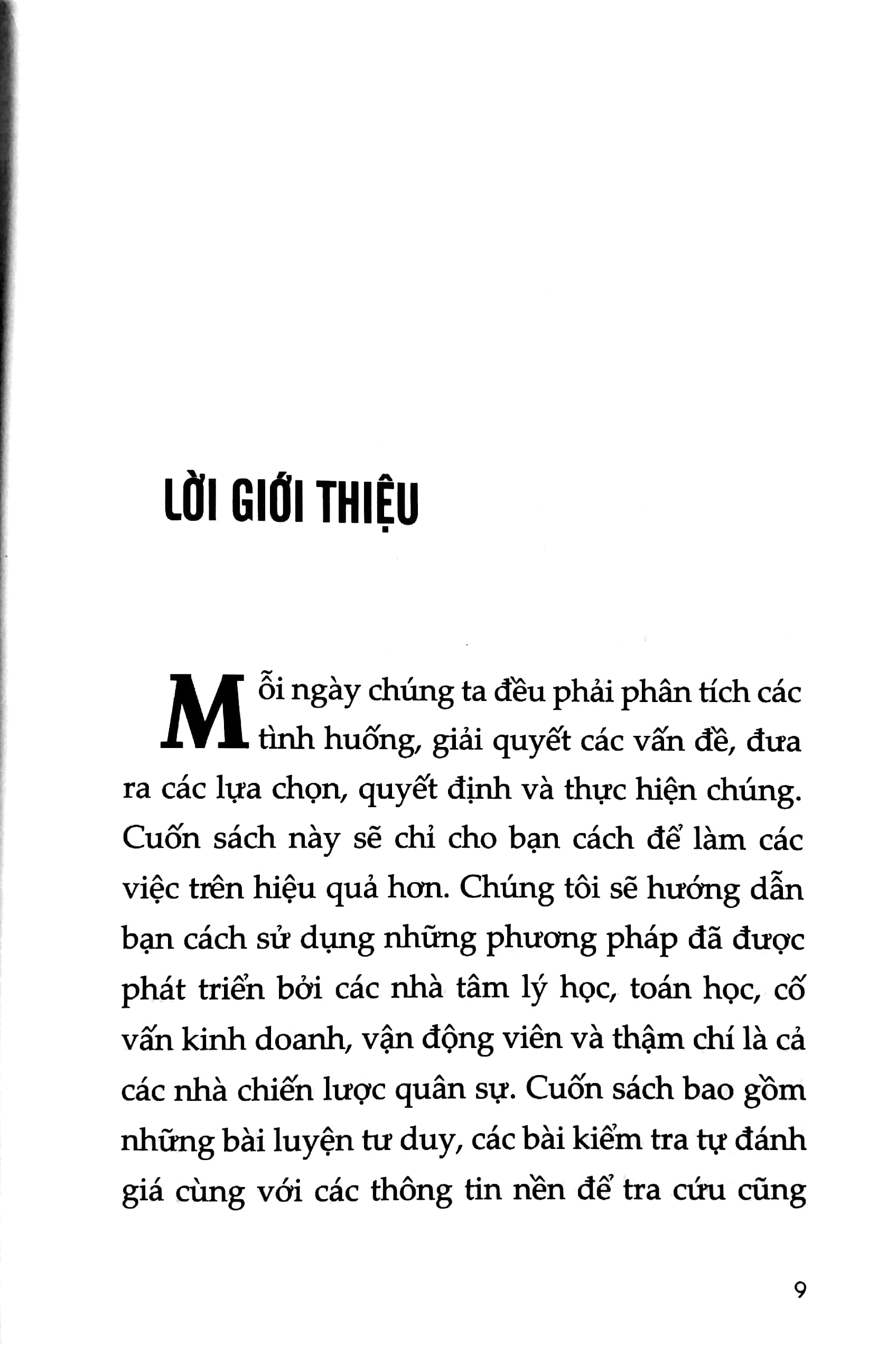 tập trung tâm trí, suy nghĩ thông minh, quyết định sáng suốt