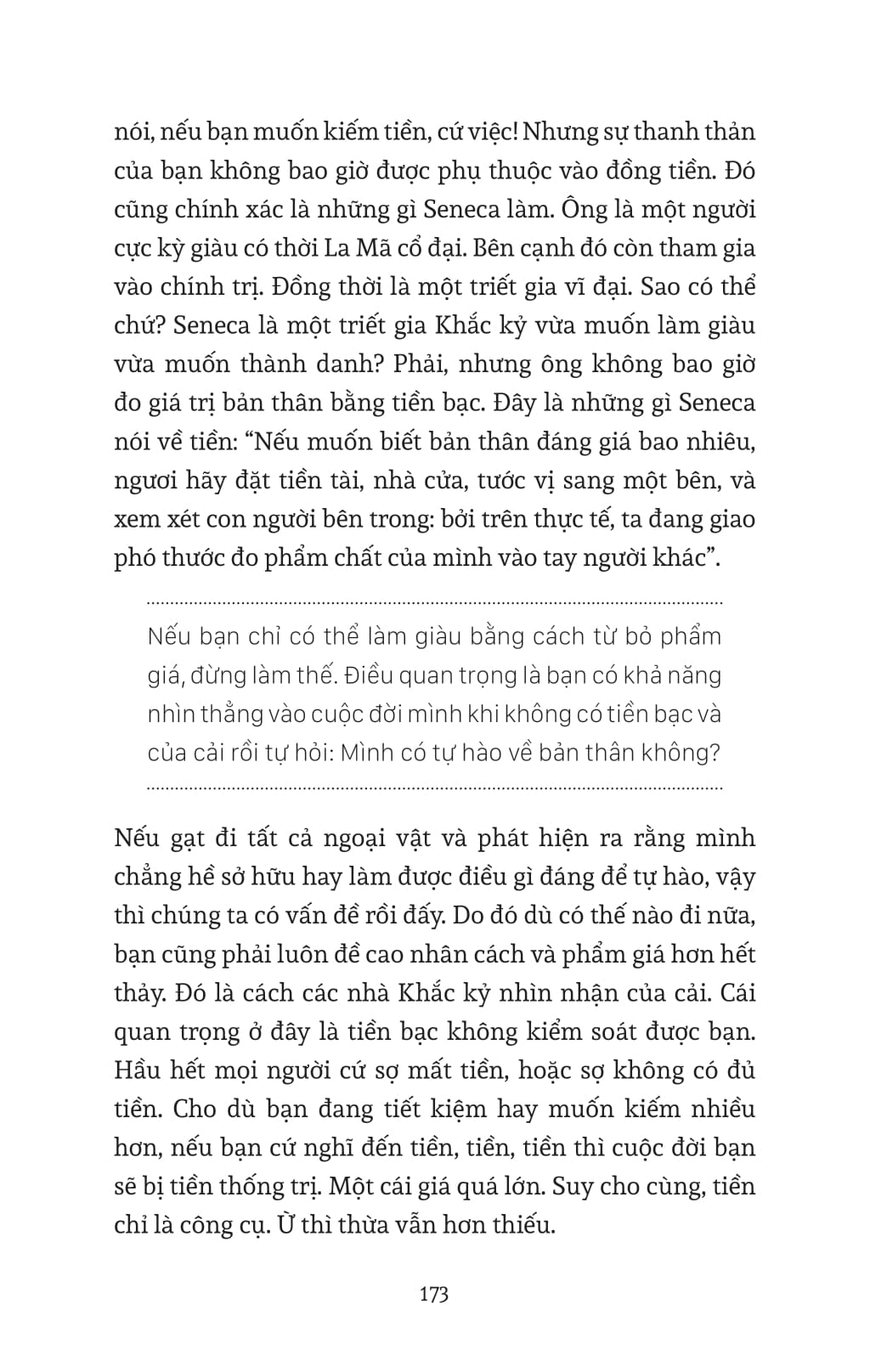 tập trung vào điều quan trọng - focus on what matters