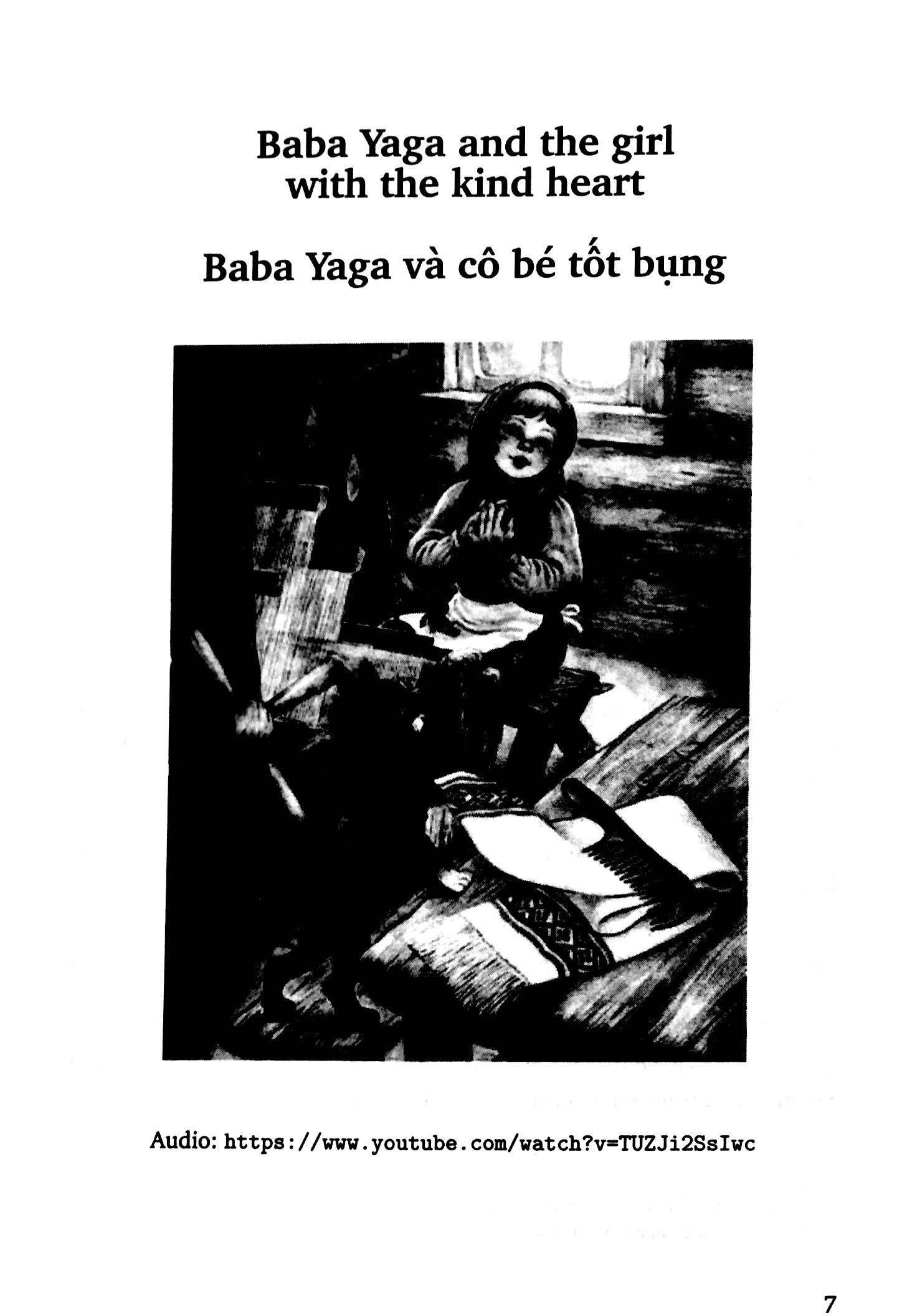 tập truyện cổ tích dân gian nga - mụ phù thủy baba yaga - song ngữ anh-việt (tái bản 2023)