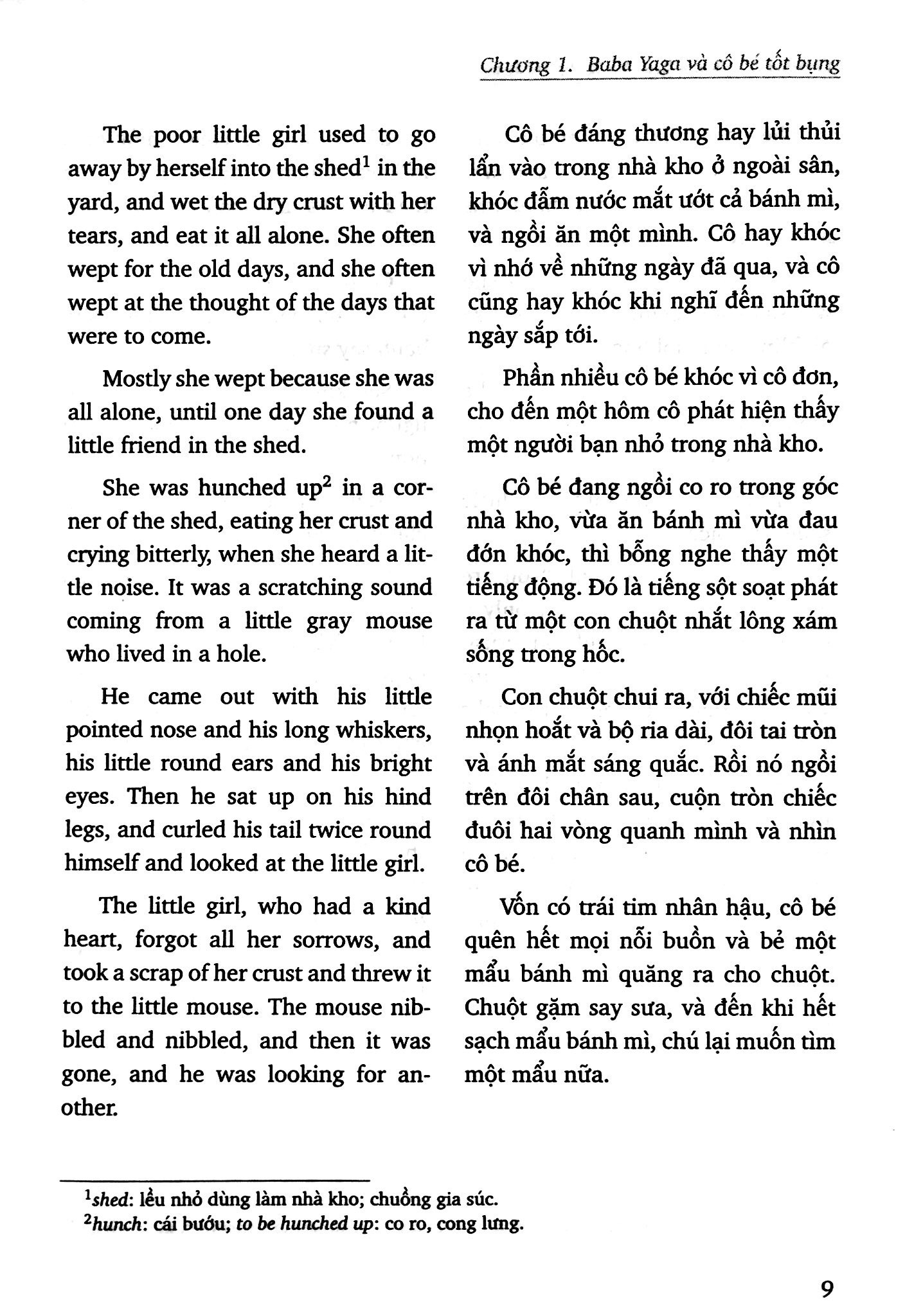 tập truyện cổ tích dân gian nga - mụ phù thủy baba yaga - song ngữ anh-việt (tái bản 2023)