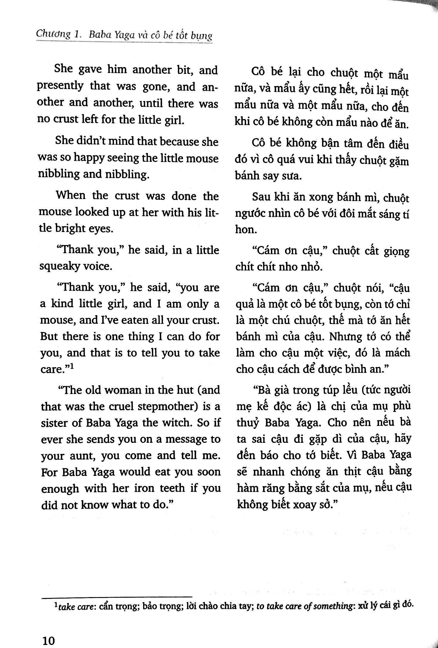 tập truyện cổ tích dân gian nga - mụ phù thủy baba yaga - song ngữ anh-việt (tái bản 2023)