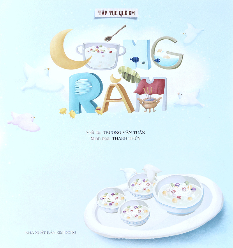 tập tục quê em - cúng rằm (tái bản 2022)