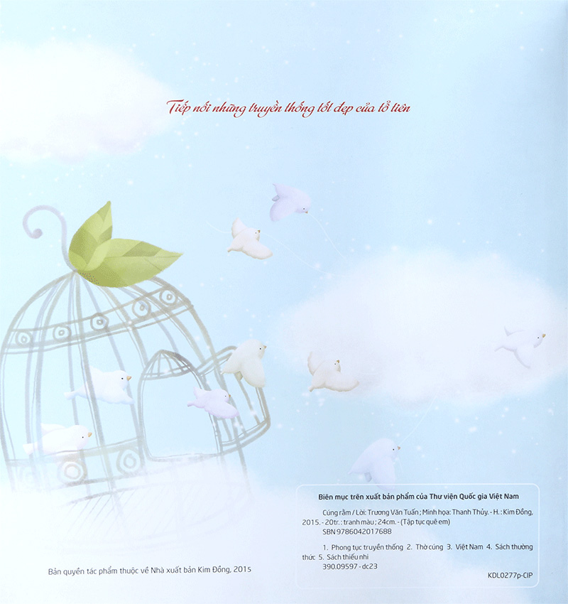 tập tục quê em - cúng rằm (tái bản 2022)