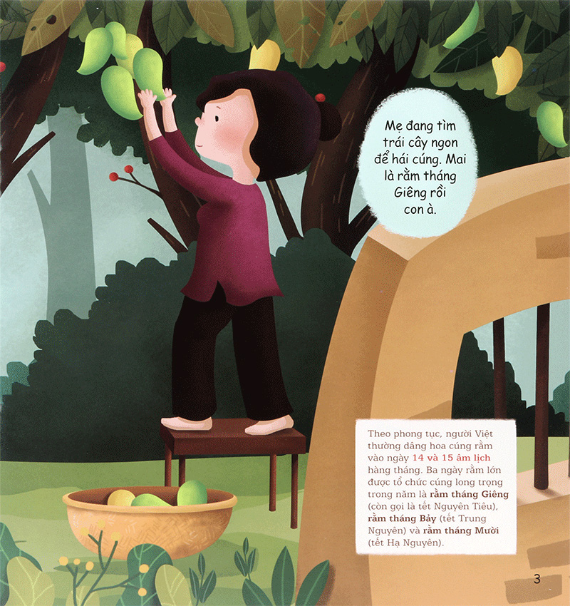 tập tục quê em - cúng rằm (tái bản 2022)